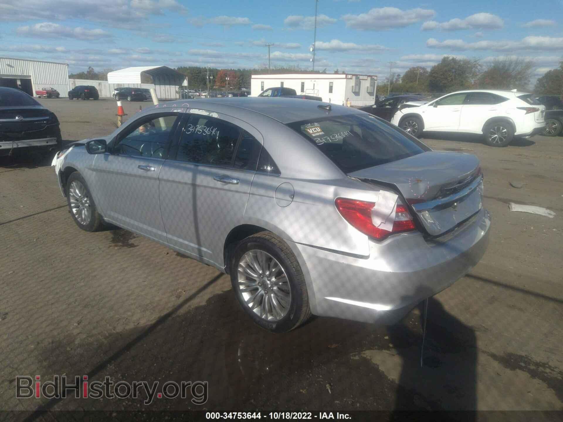 2012 CHRYSLER 200 - VIN: 1C3CCBCBXCN159164 - Фото 3