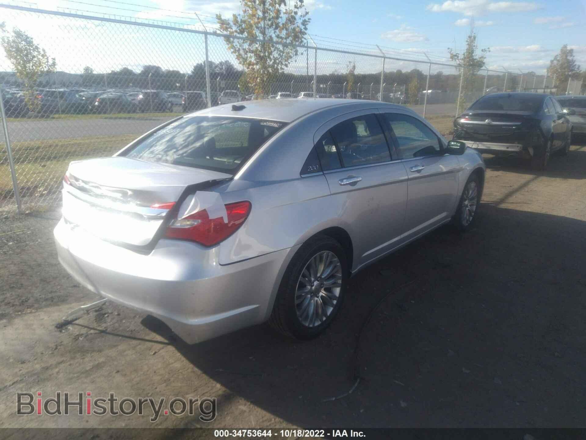 2012 CHRYSLER 200 - VIN: 1C3CCBCBXCN159164 - Фото 4