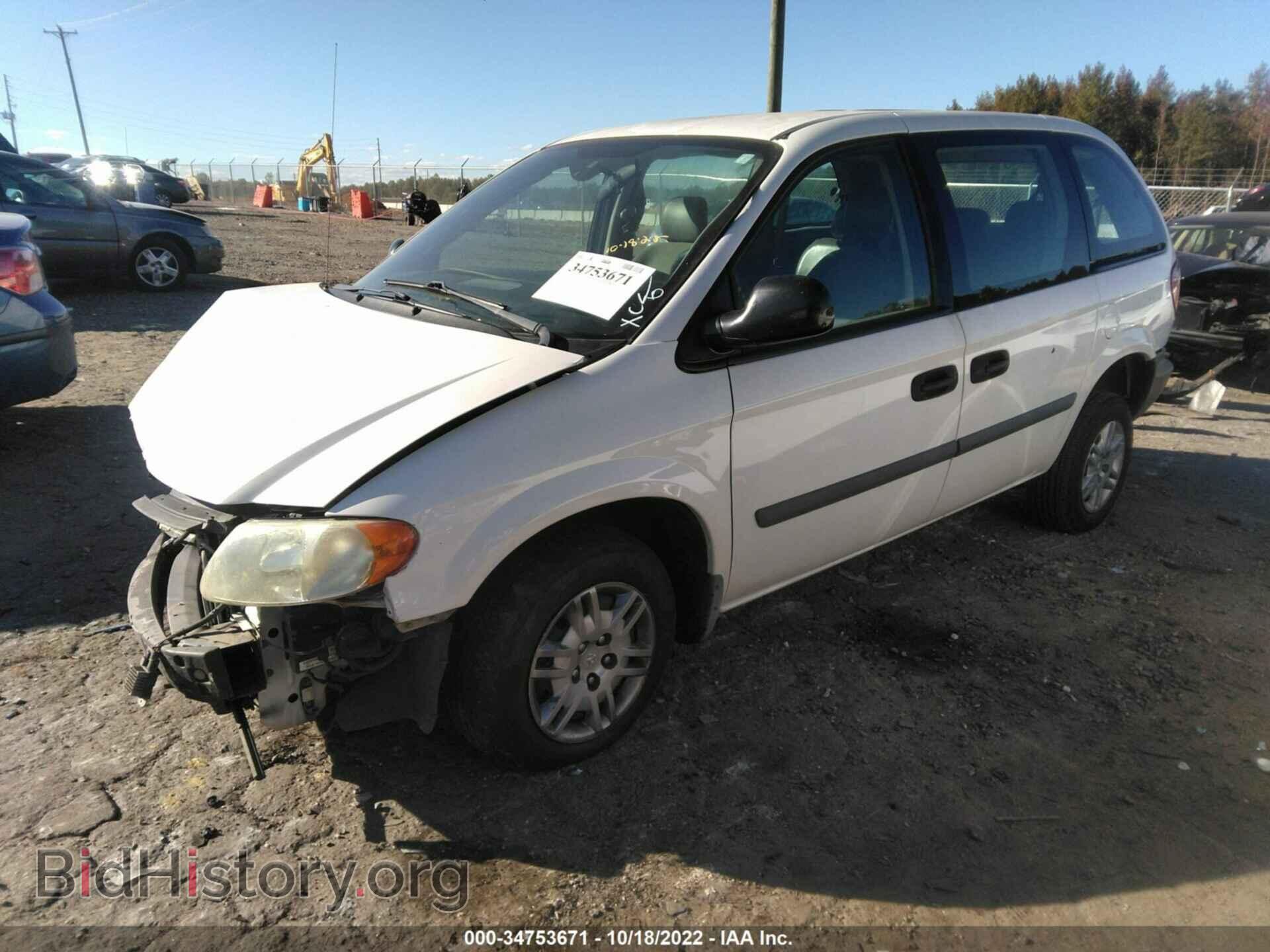 2007 DODGE CARAVAN - VIN: 1D4GP25E47B239501 - Фото 2