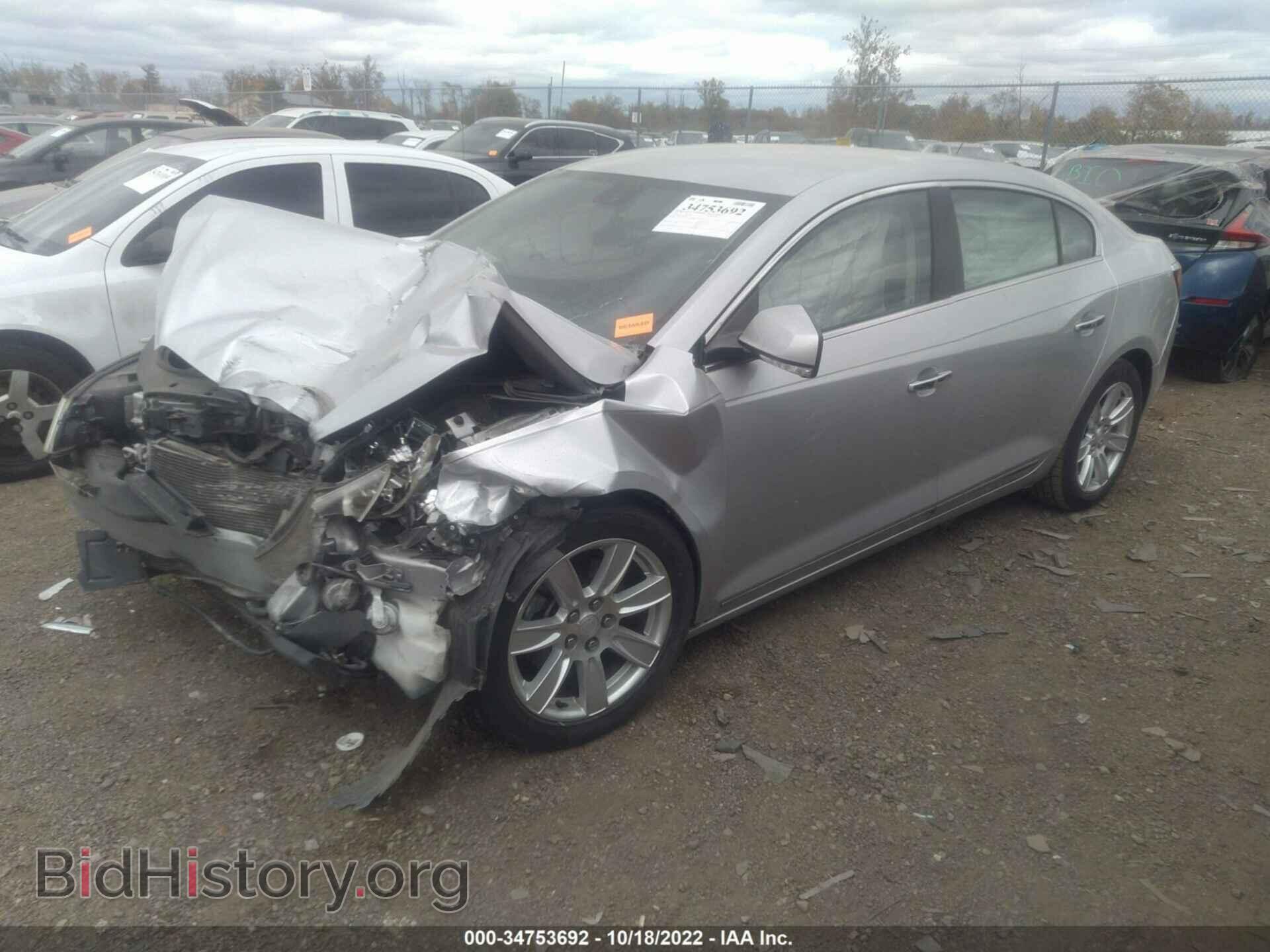 2012 BUICK LACROSSE - VIN: 1G4GD5E33CF232334 - Фото 2