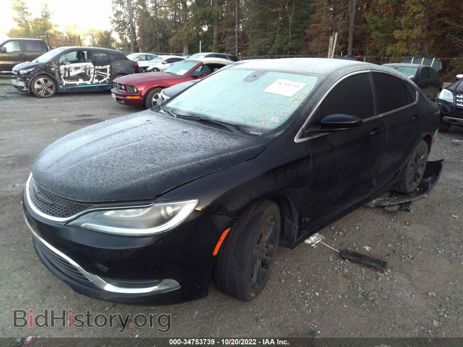 2016 CHRYSLER 200 - VIN: 1C3CCCAB8GN124458 - Фото 2