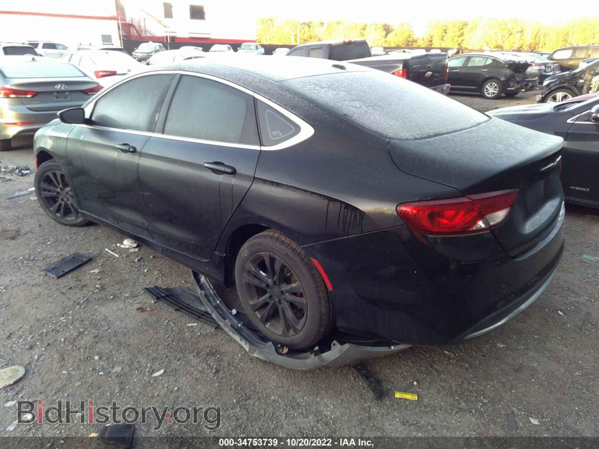 2016 CHRYSLER 200 - VIN: 1C3CCCAB8GN124458 - Фото 3