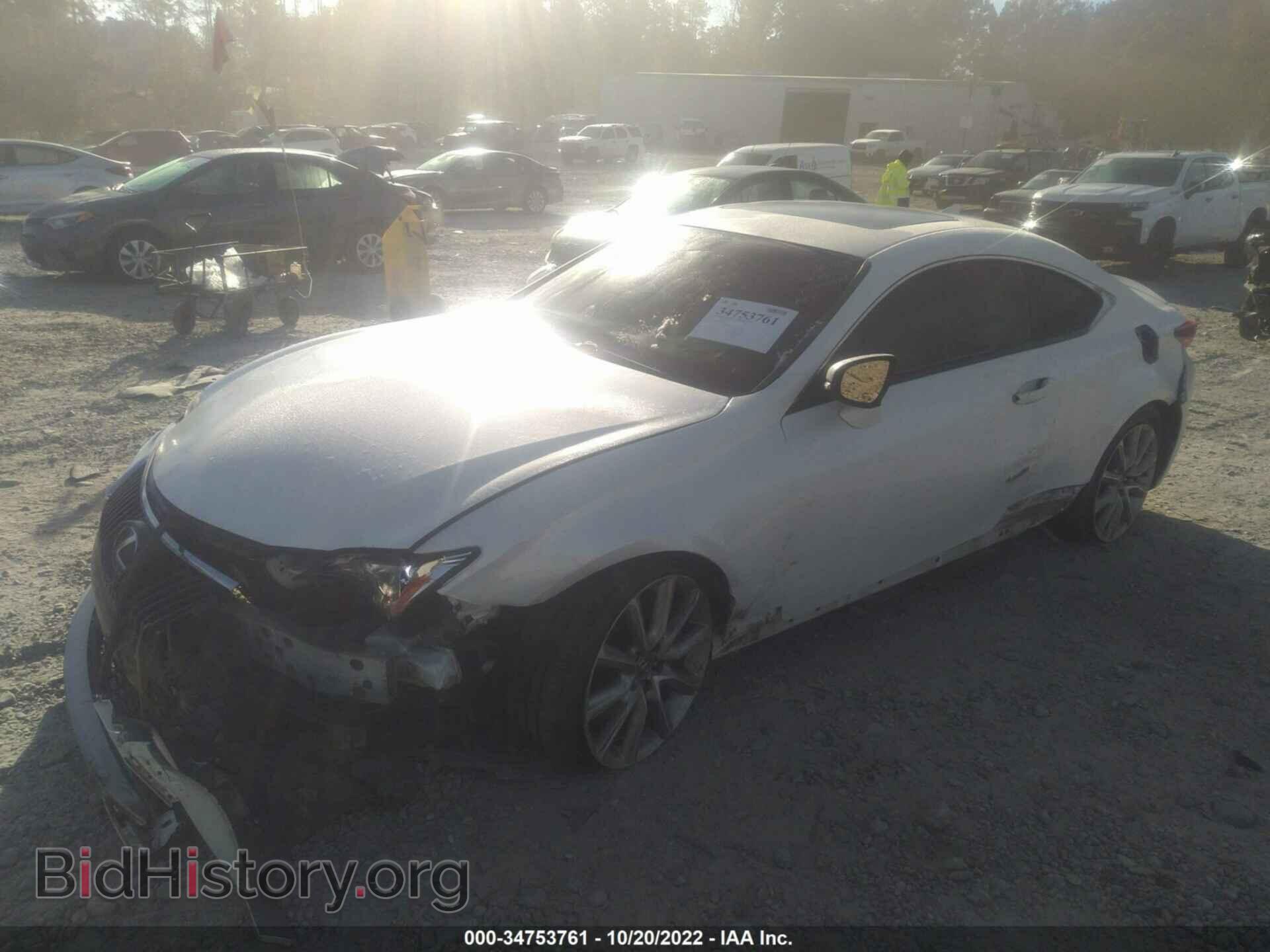 2015 LEXUS RC 350 - VIN: JTHHE5BC4F5000361 - Фото 2