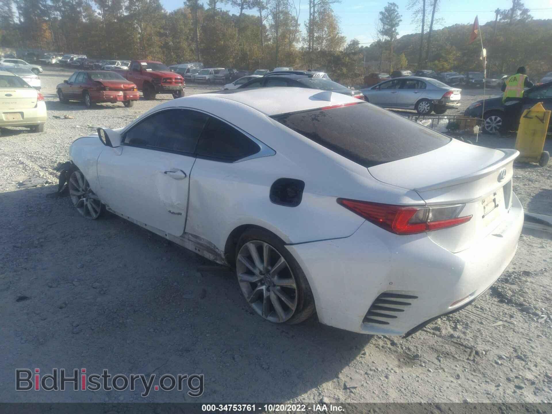 2015 LEXUS RC 350 - VIN: JTHHE5BC4F5000361 - Фото 3