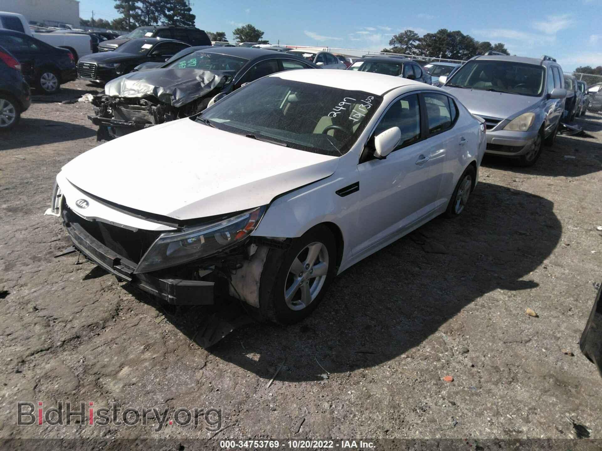 2015 KIA OPTIMA - VIN: KNAGM4A76F5562497 - Photo 2