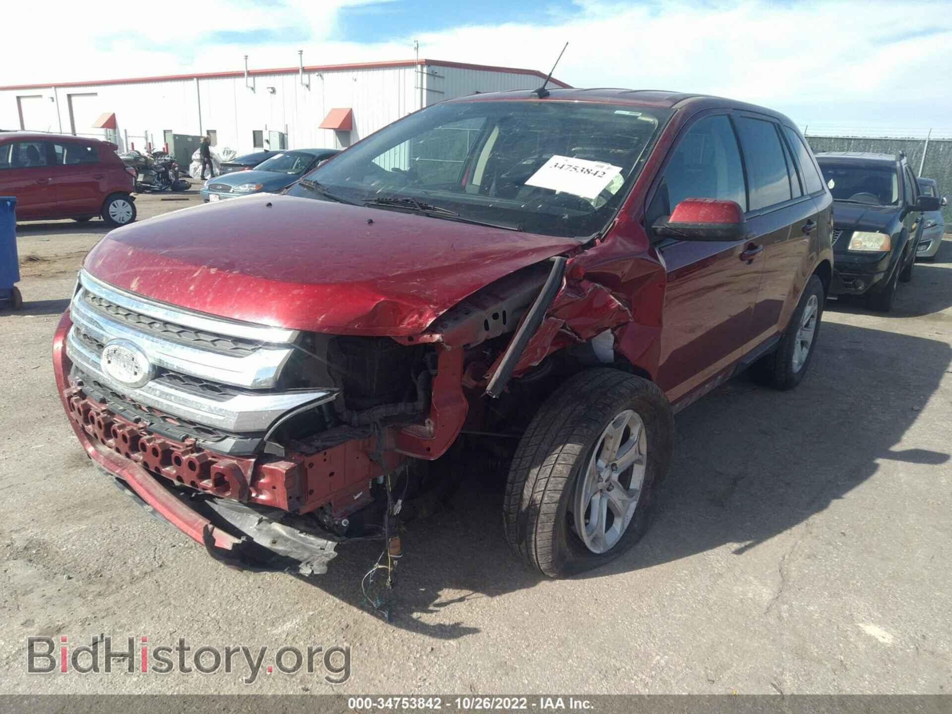 2013 FORD EDGE - VIN: 2FMDK4JC9DBC07191 - Фото 2