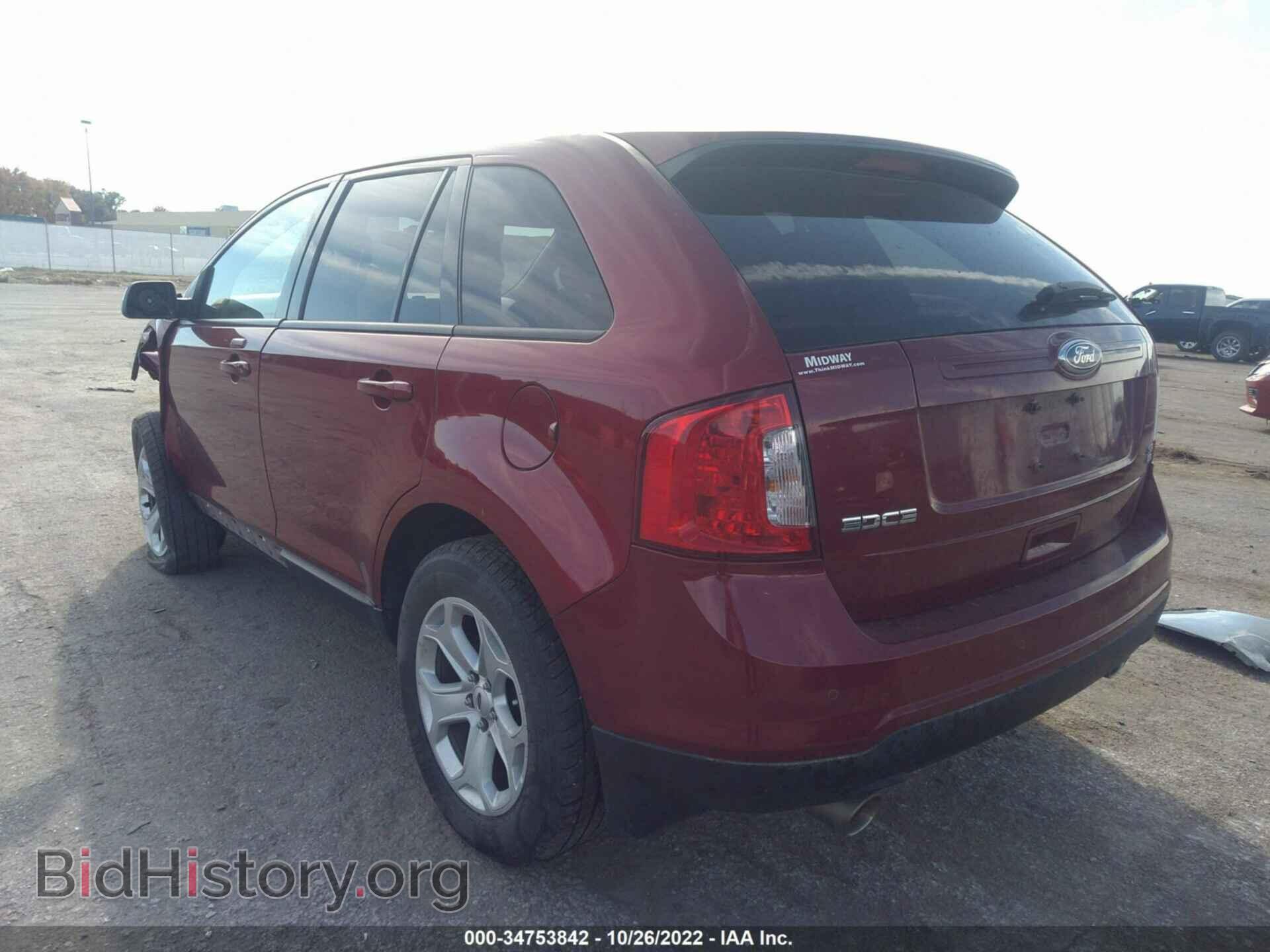 2013 FORD EDGE - VIN: 2FMDK4JC9DBC07191 - Фото 3