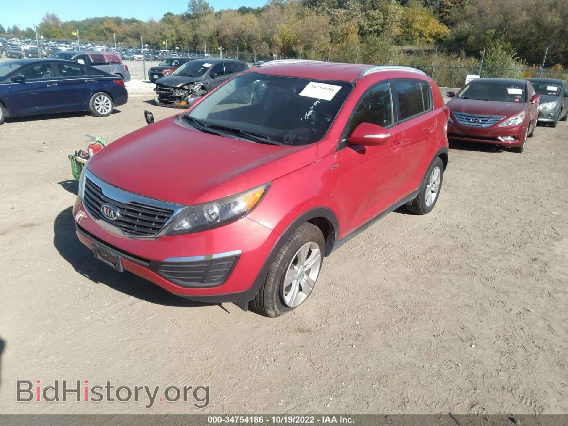 2012 KIA SPORTAGE - VIN: KNDPBCA2XC7252800 - Фото 2