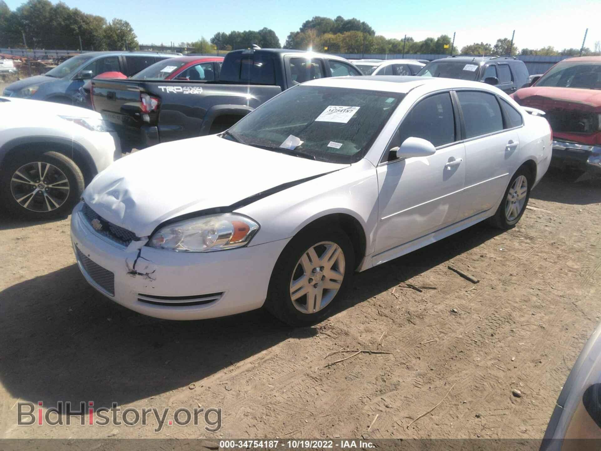 2012 CHEVROLET IMPALA - VIN: 2G1WG5E35C1232164 - Фото 2