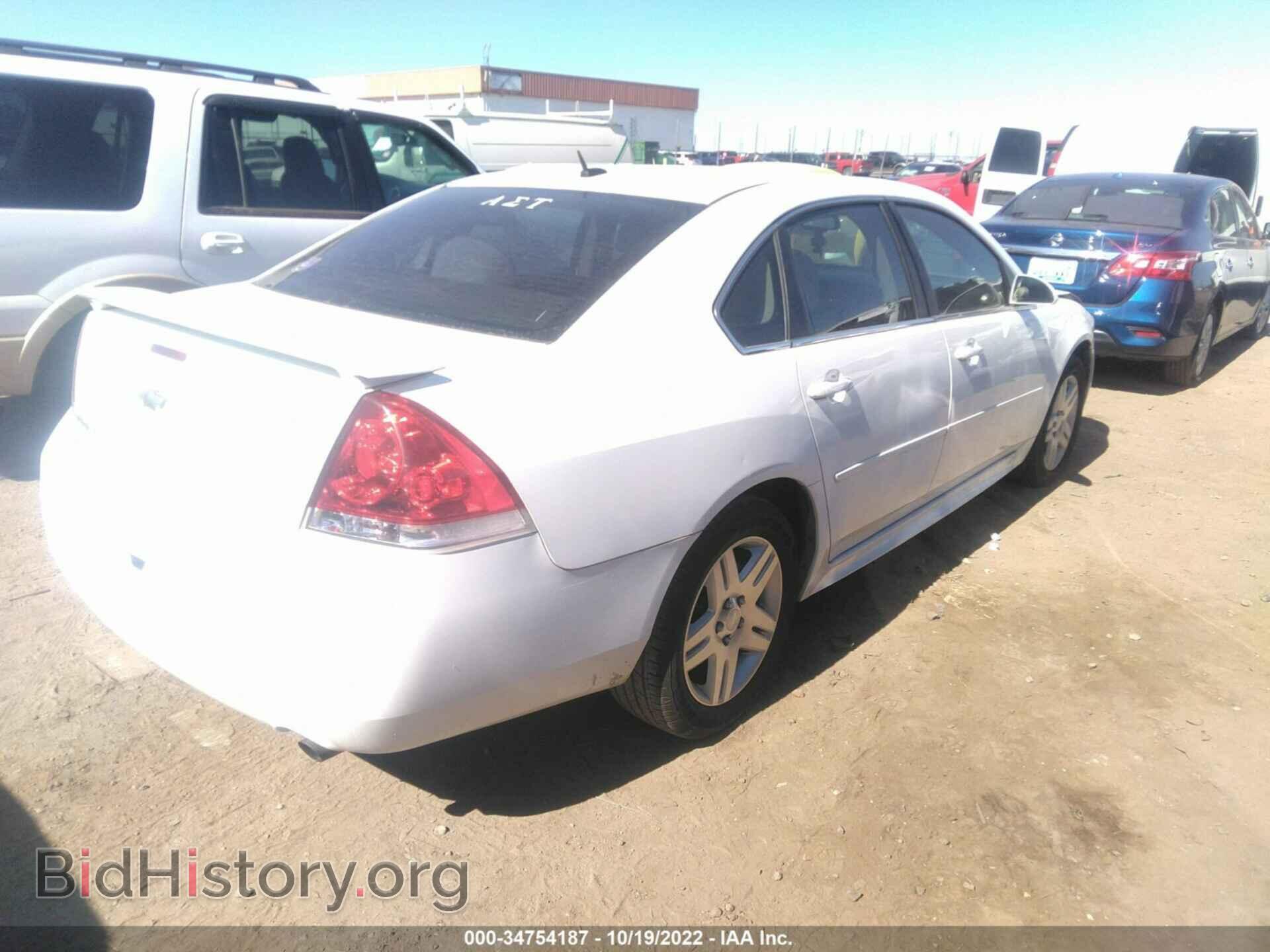 2012 CHEVROLET IMPALA - VIN: 2G1WG5E35C1232164 - Фото 4