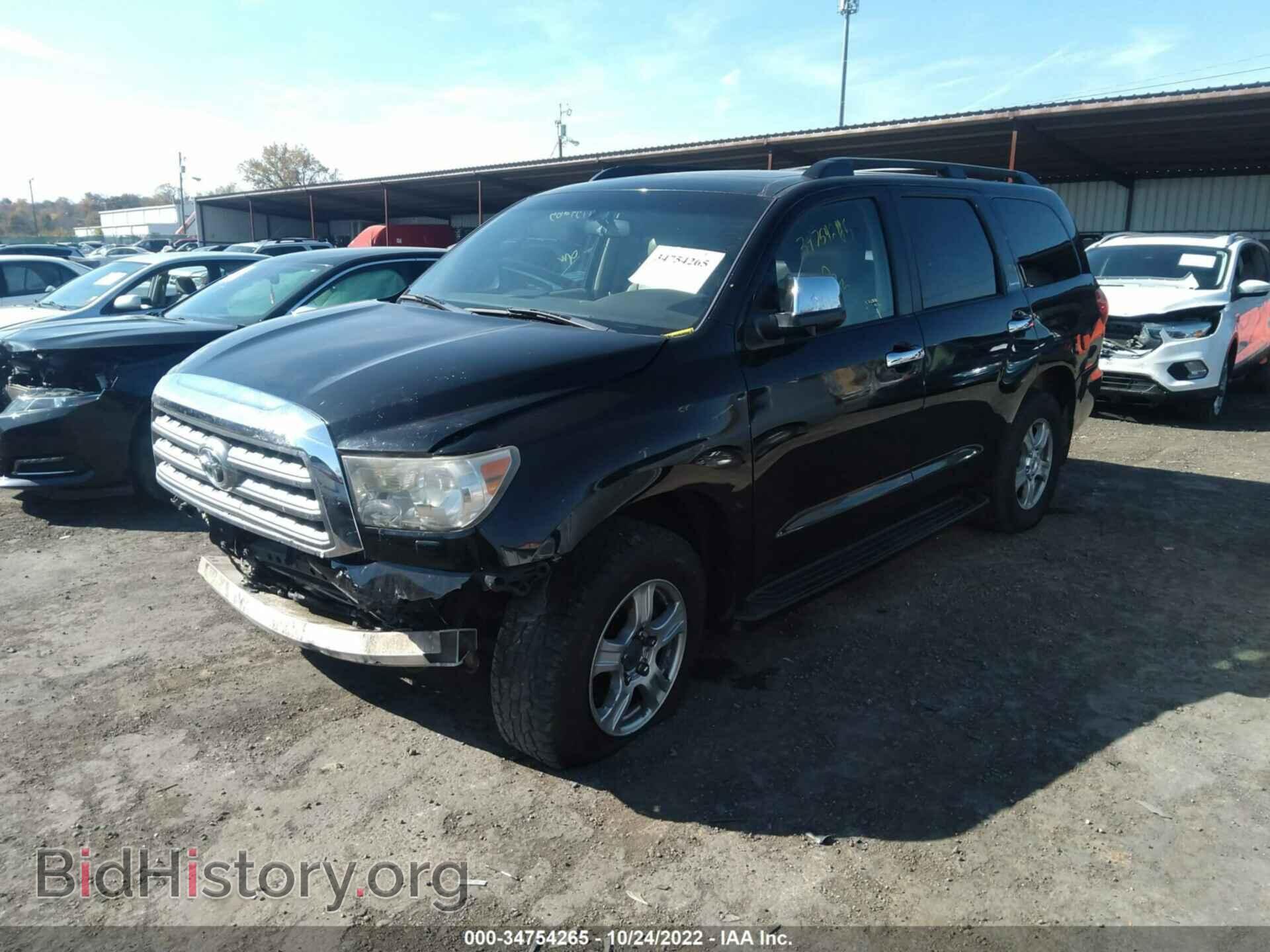 2008 TOYOTA SEQUOIA - VIN: 5TDBY68A68S013958 - Фото 2