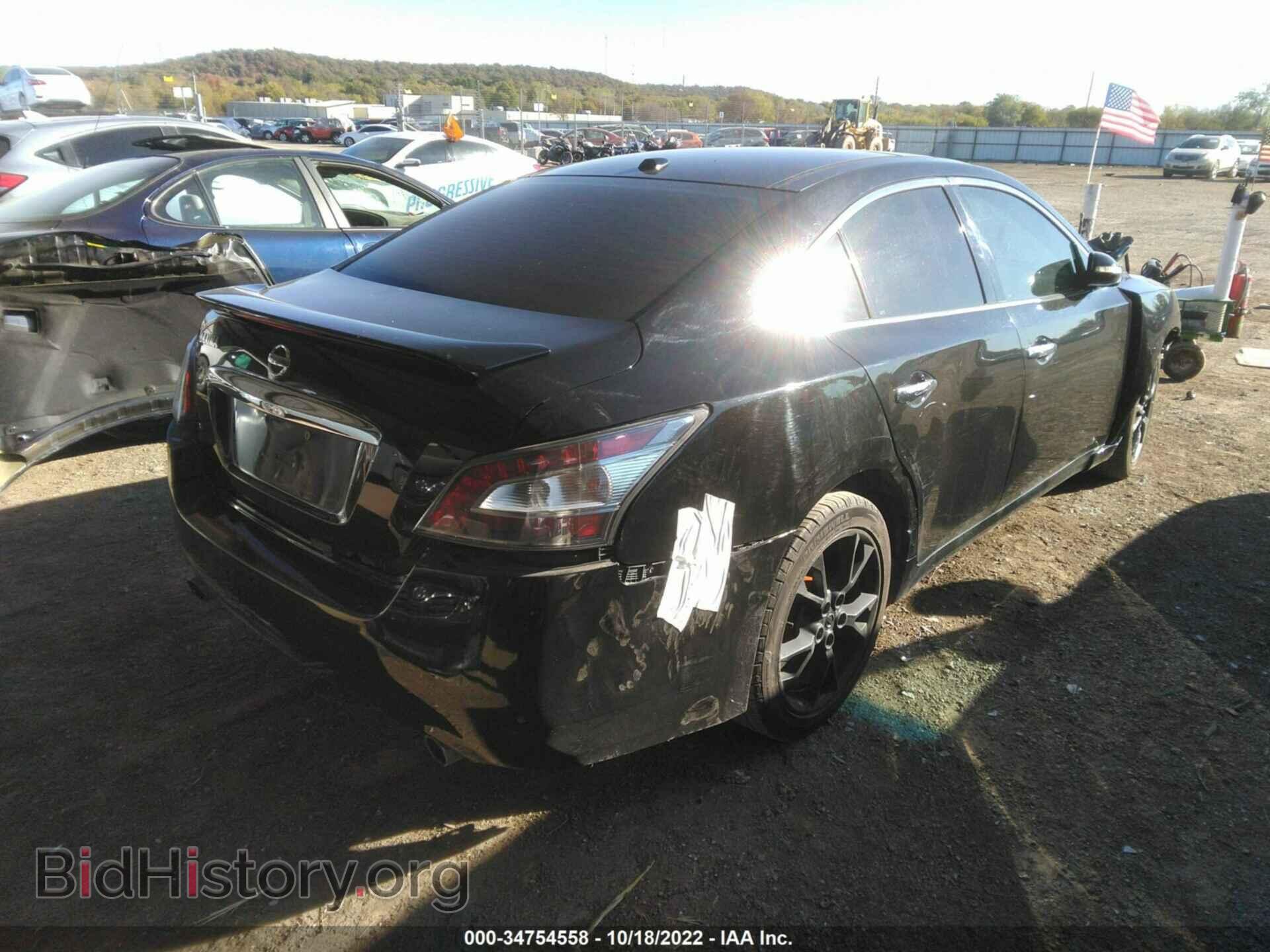 2012 NISSAN MAXIMA - VIN: 1N4AA5AP1CC833602 - Фото 4