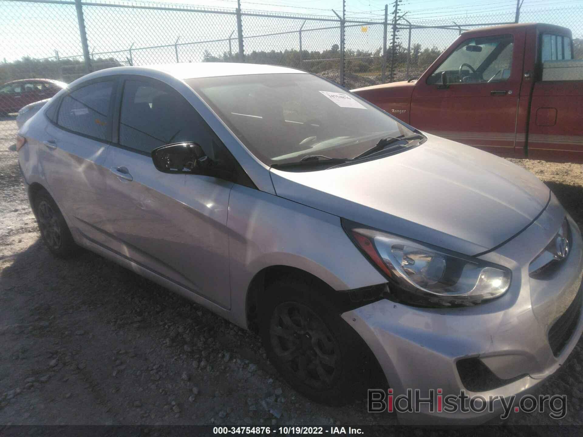 Photo KMHCT4AE6EU662778 - HYUNDAI ACCENT 2014