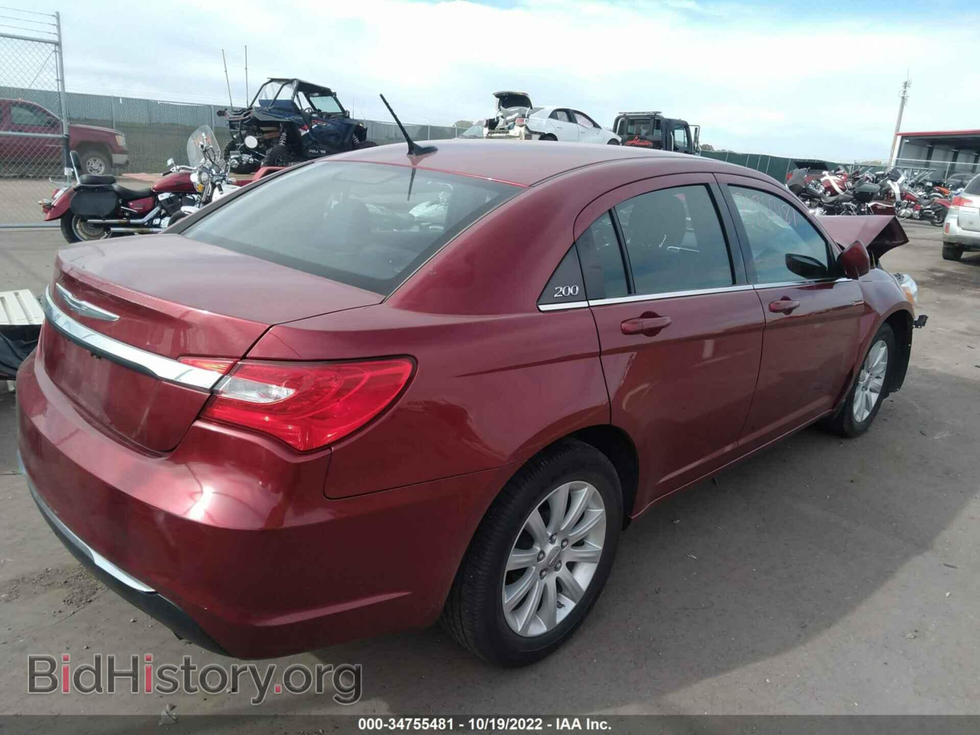 2013 CHRYSLER 200 - VIN: 1C3CCBBB7DN672522 - Photo 4