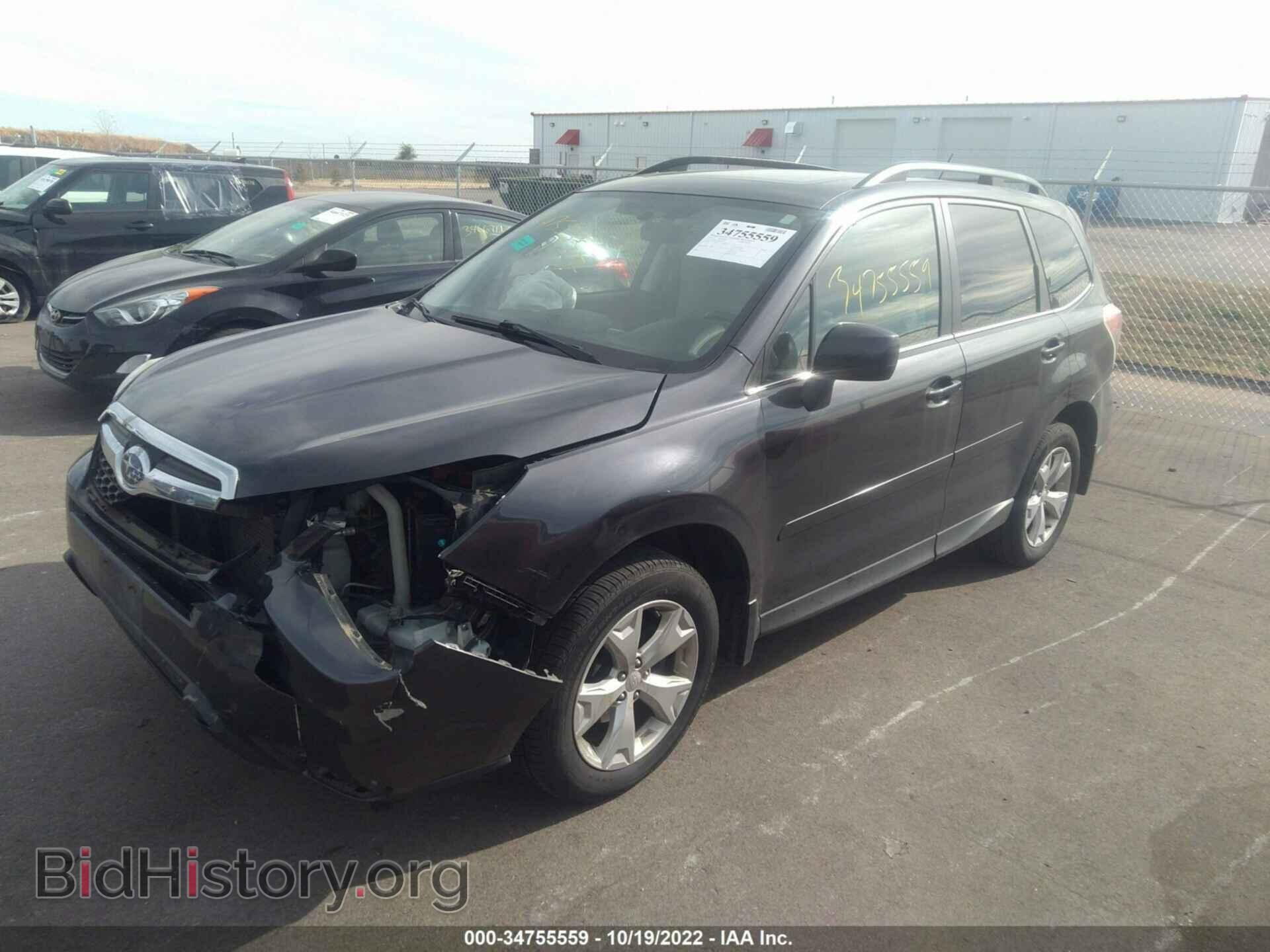 2014 SUBARU FORESTER - VIN: JF2SJAHC6EH402965 - Фото 2