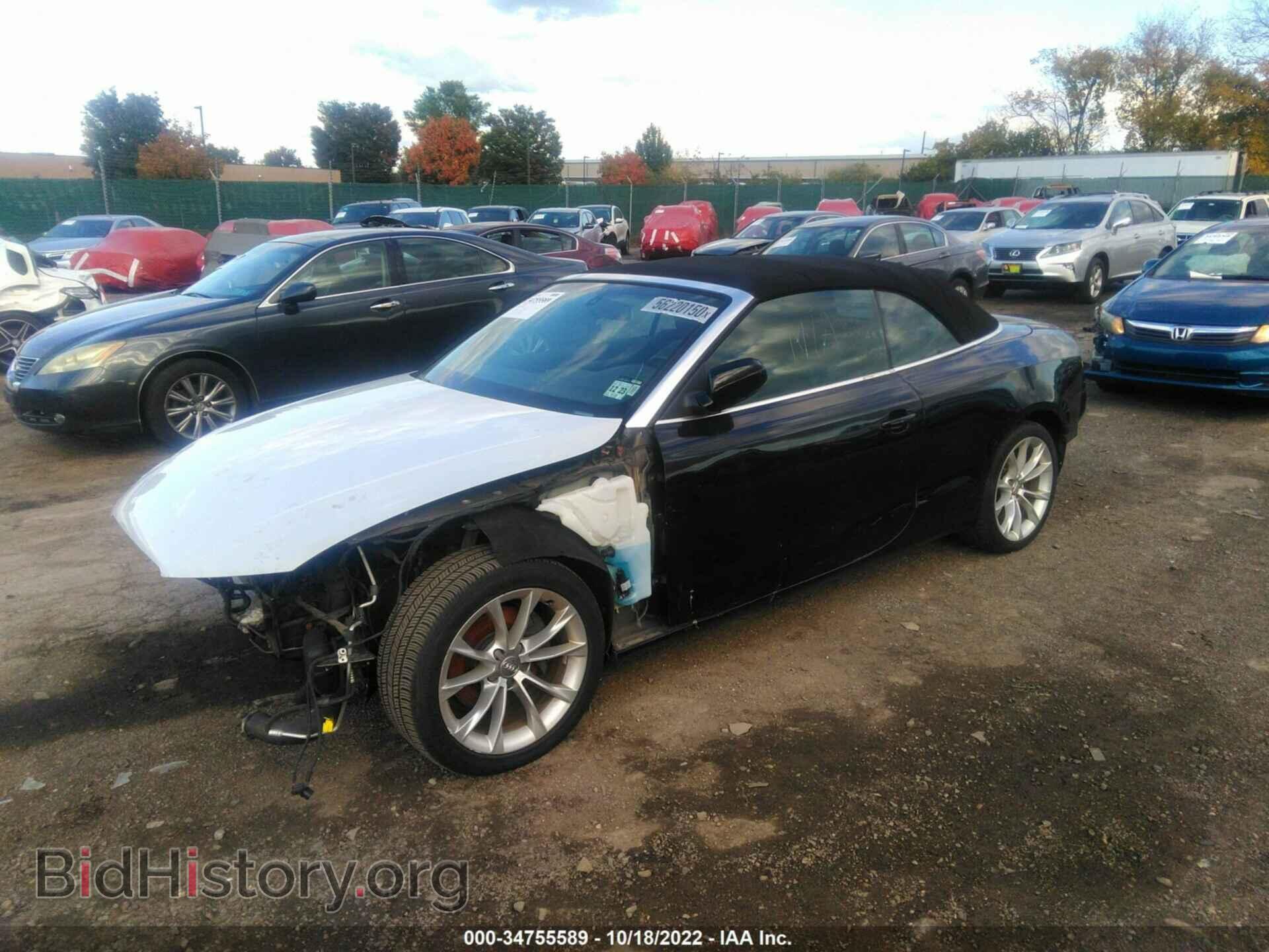 2013 AUDI A5 - VIN: WAUCFAFH0DN004814 - Photo 2
