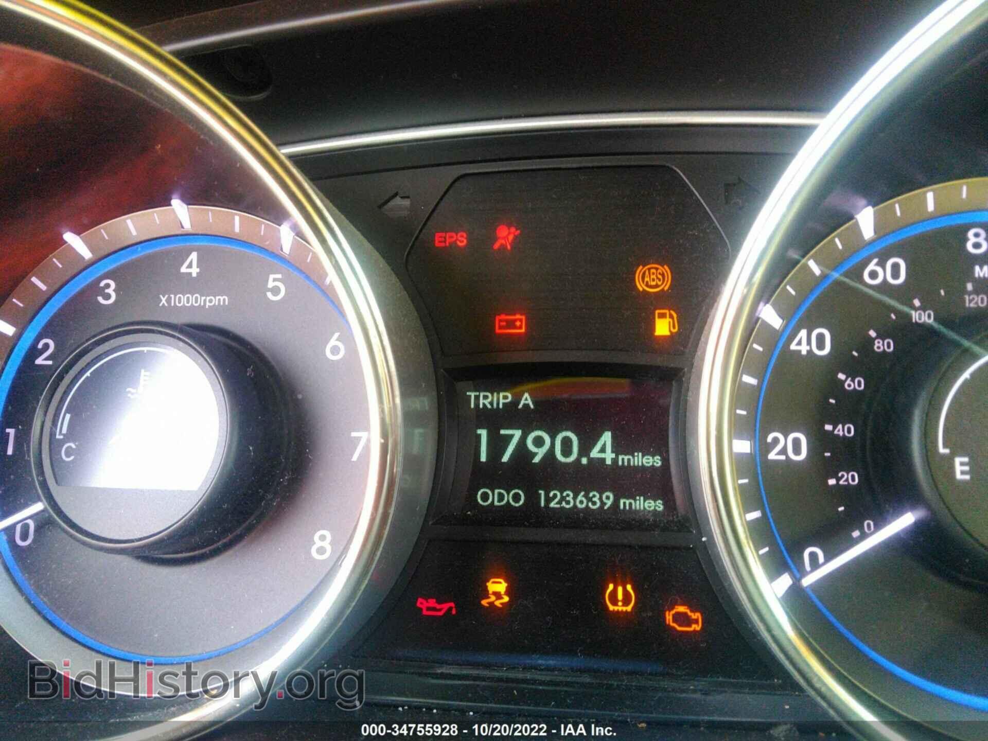 2012 HYUNDAI SONATA - VIN: 5NPEB4AC5CH326643 - Фото 7