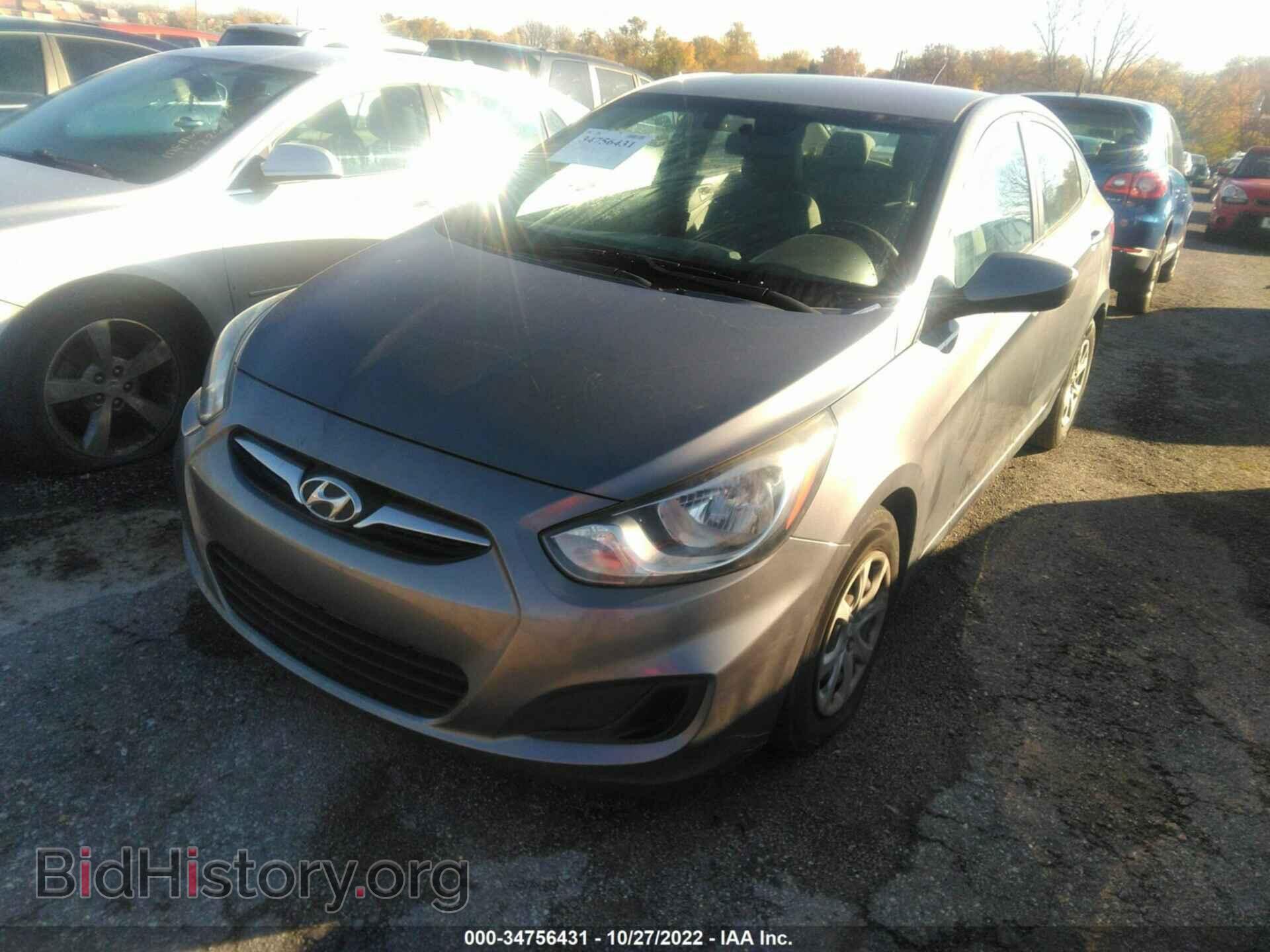 2013 HYUNDAI ACCENT - VIN: KMHCT4AE8DU477100 - Фото 2