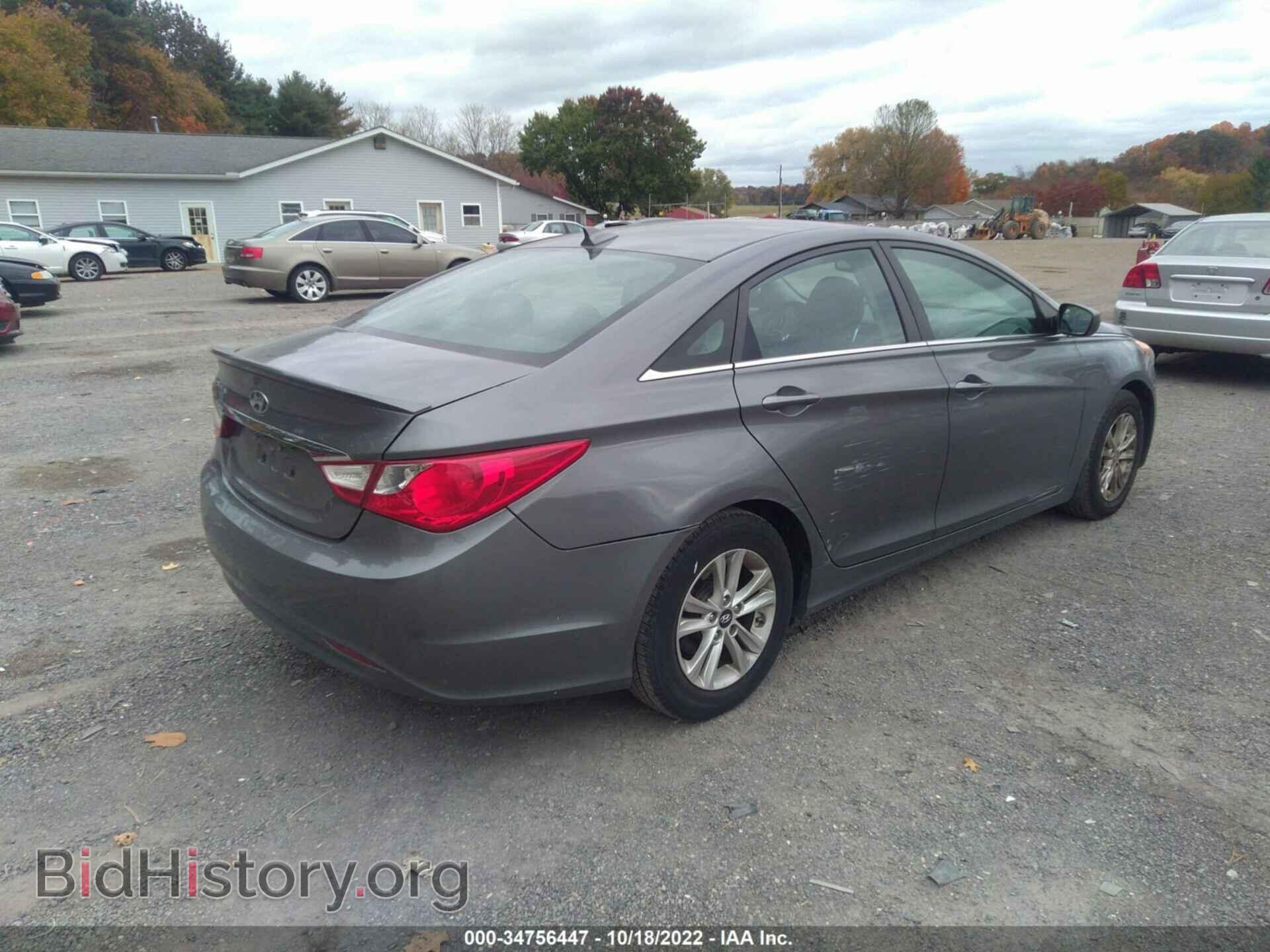 2013 HYUNDAI SONATA - VIN: 5NPEB4AC1DH687143 - Фото 4