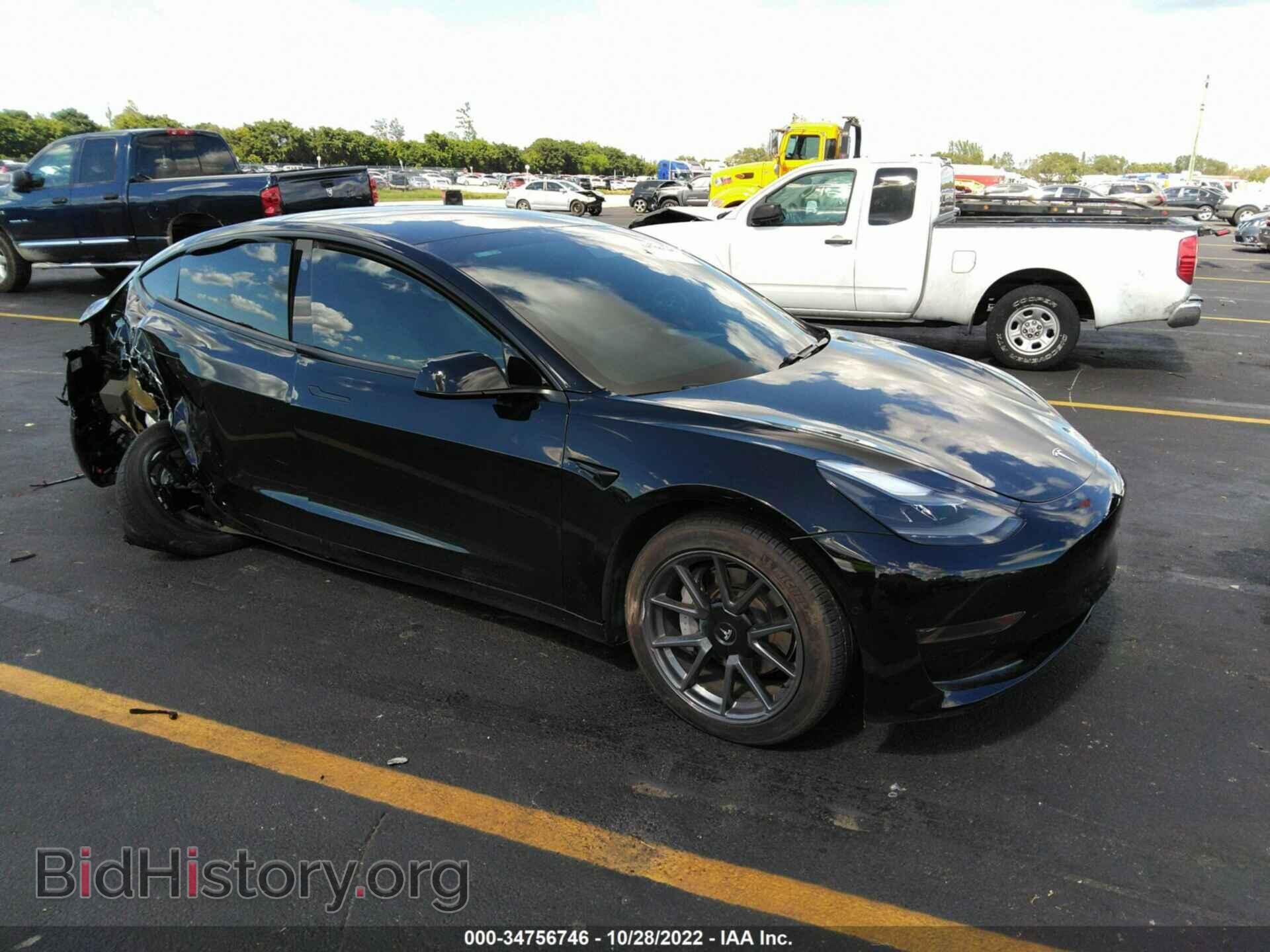 Photo 5YJ3E1EA4MF048842 - TESLA MODEL 3 2021