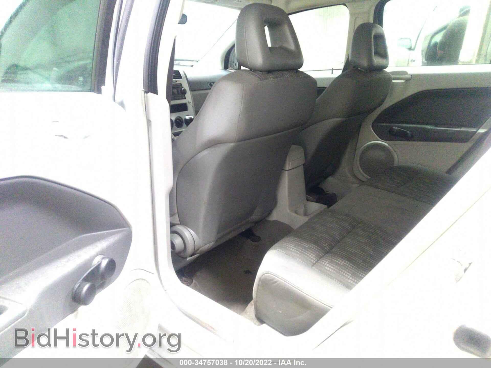 2007 DODGE CALIBER - VIN: 1B3HB28B07D136244 - Фото 8