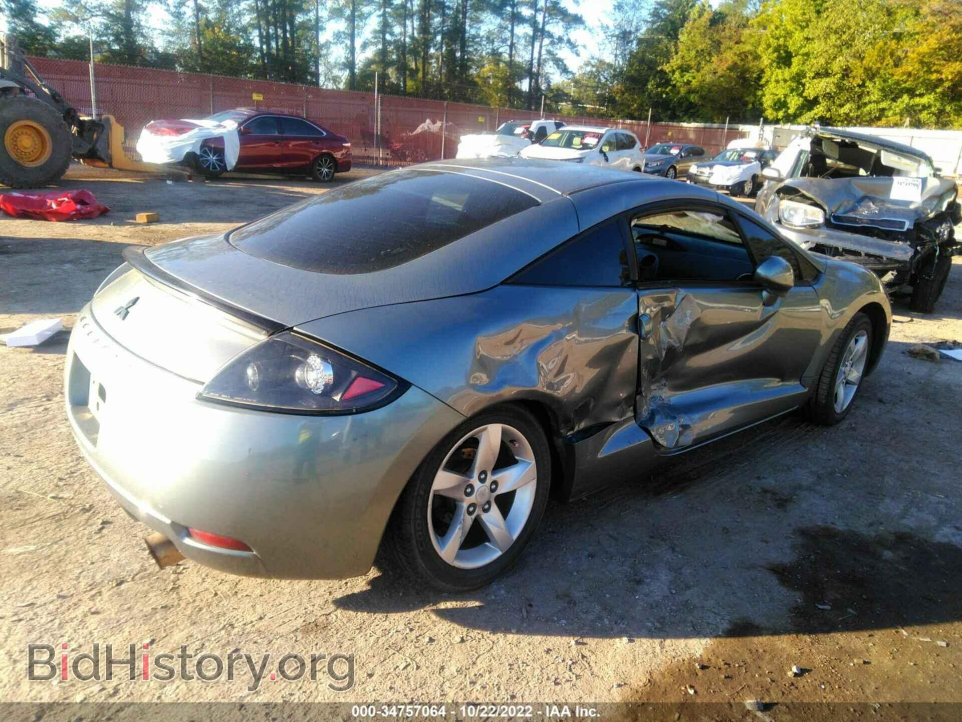 2007 MITSUBISHI ECLIPSE - VIN: 4A3AK24F57E069088 - Photo 4