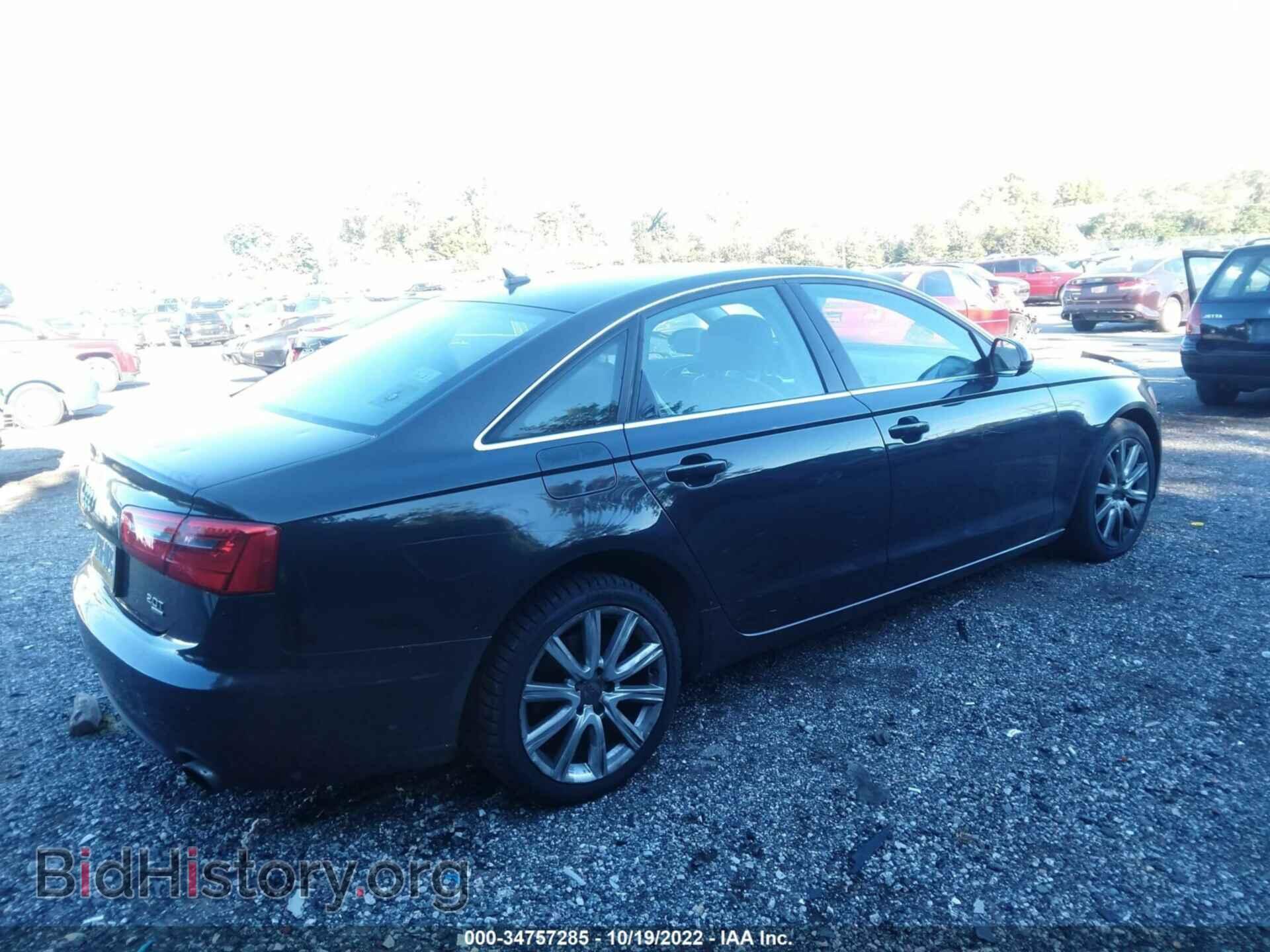 2013 AUDI A6 - VIN: WAUGFAFC2DN150430 - Photo 4