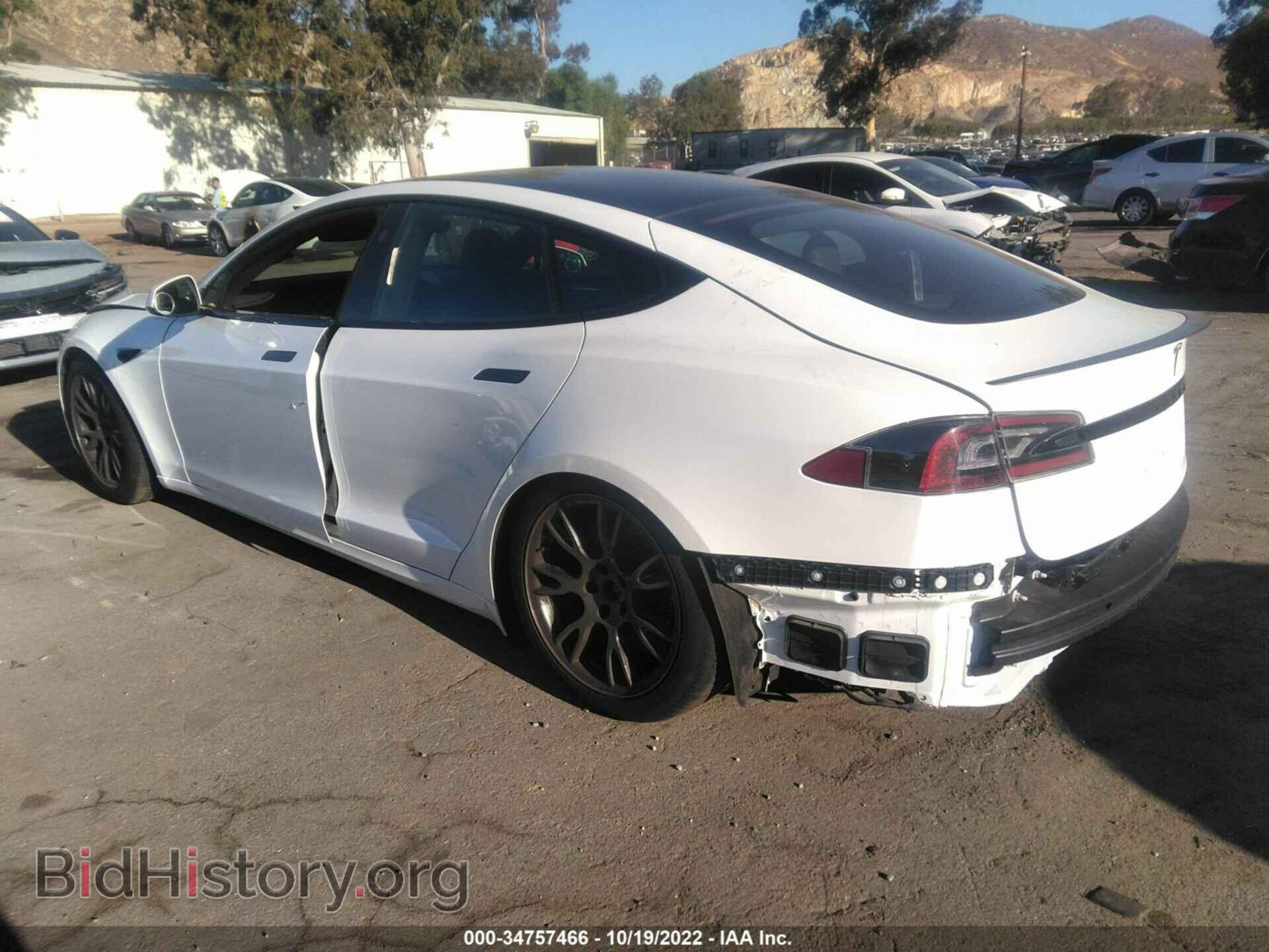 2022 TESLA MODEL S - VIN: 5YJSA1E69NF459707 - Photo 3