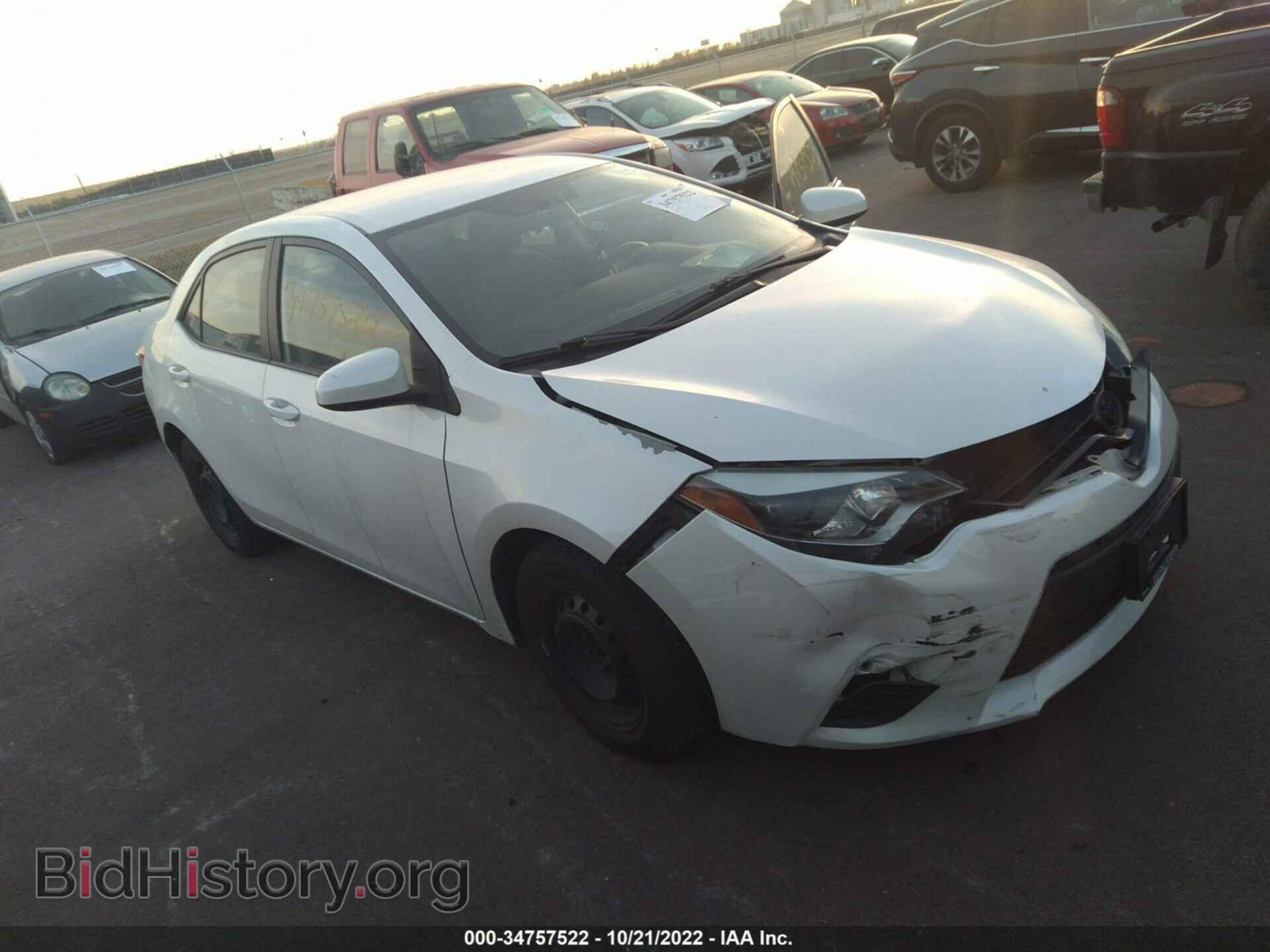 Photo 5YFBPRHEXEP171098 - TOYOTA COROLLA 2014