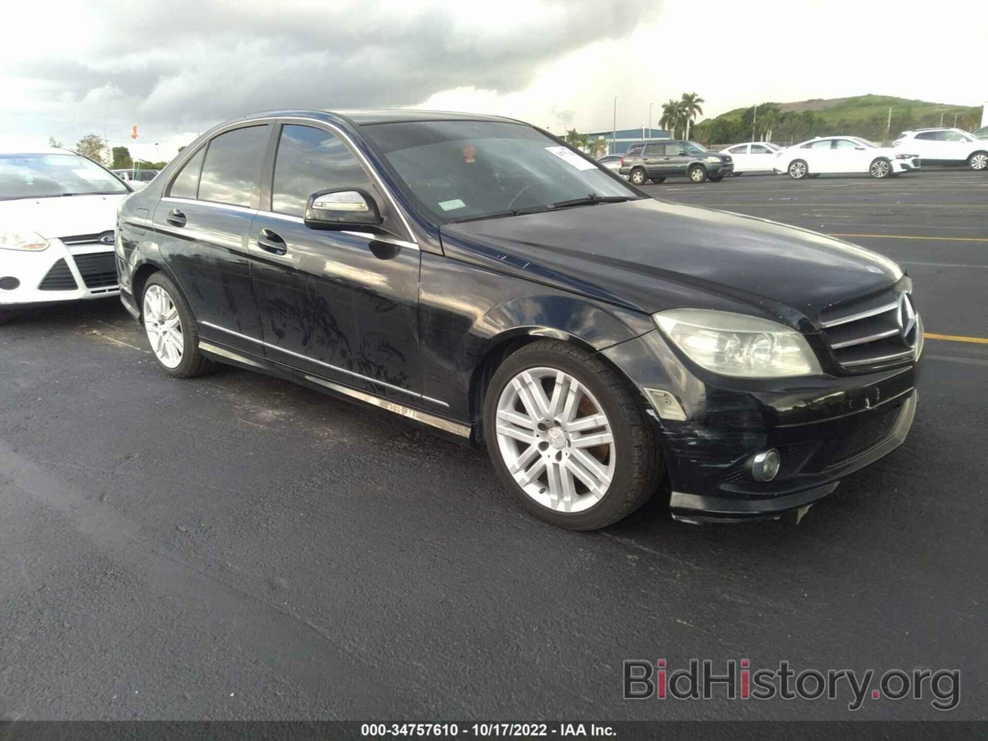 Photo WDDGF54X48R013655 - MERCEDES-BENZ C-CLASS 2008