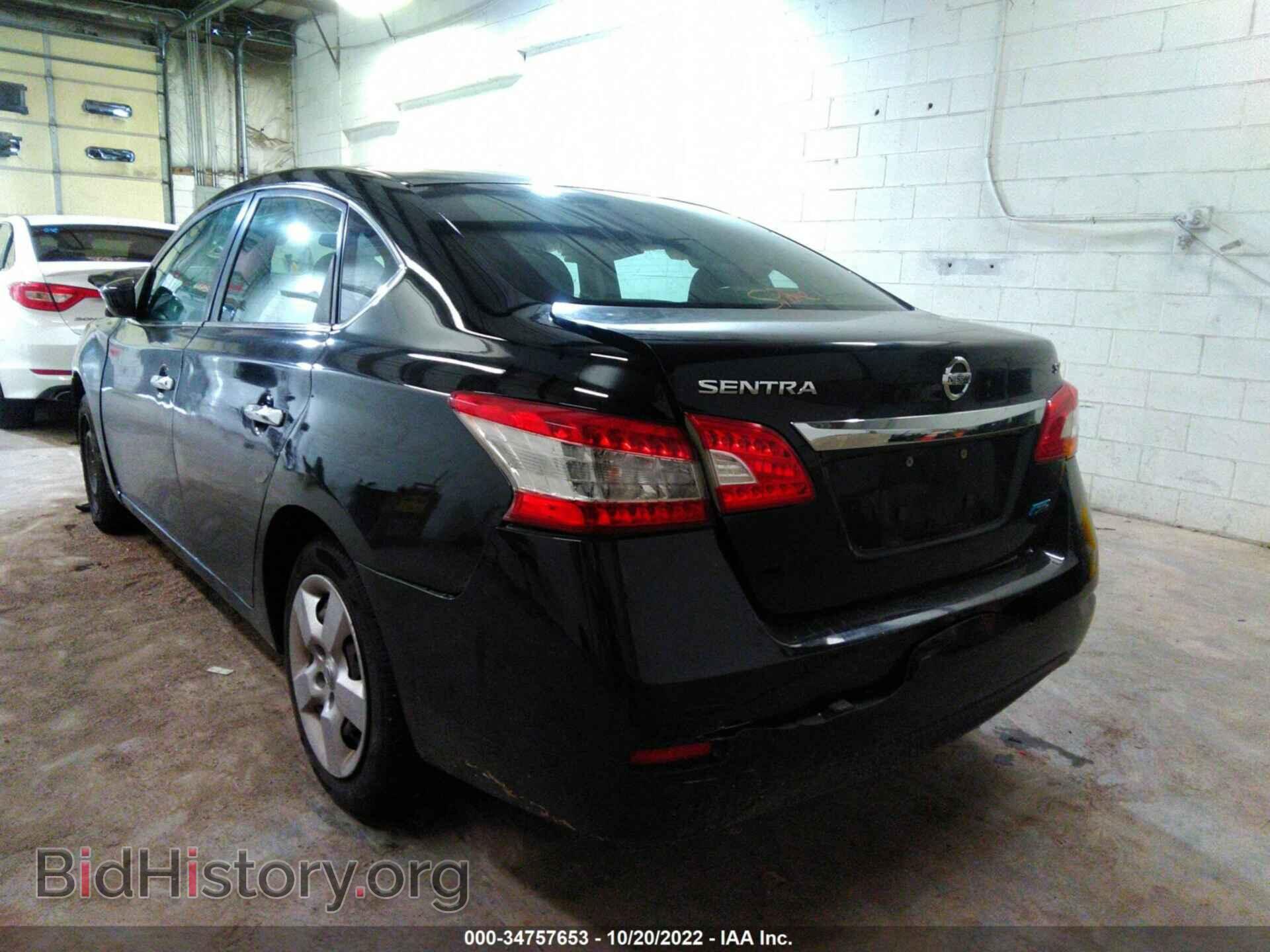 2013 NISSAN SENTRA - VIN: 1N4AB7AP5DN909949 - Фото 3