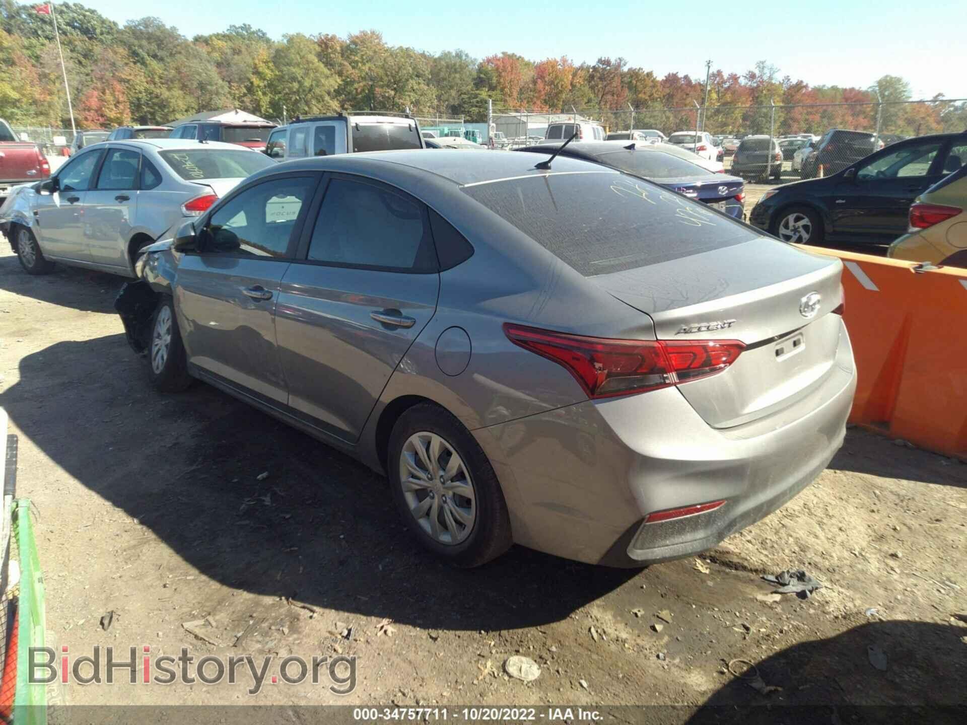 2022 HYUNDAI ACCENT - VIN: 3KPC24A65NE176073 - Фото 3