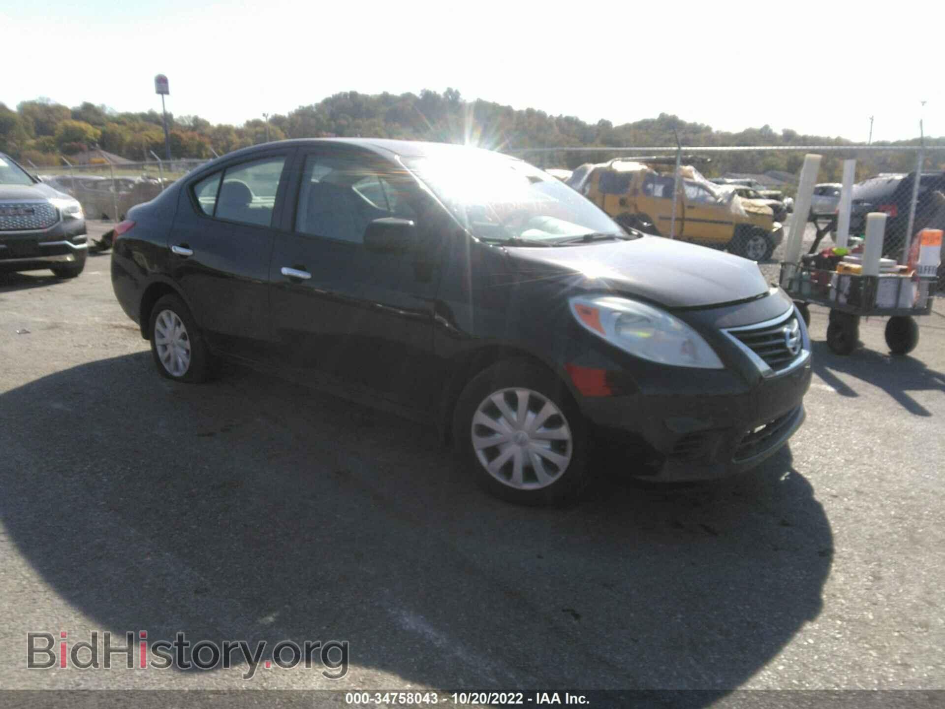Photo 3N1CN7AP5CL863101 - NISSAN VERSA 2012