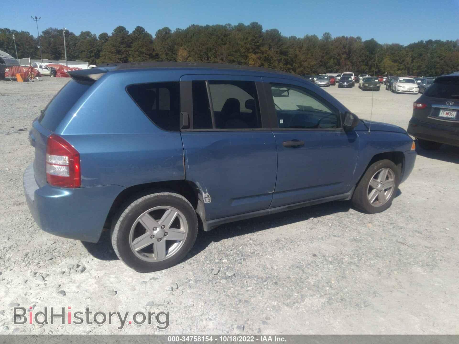 2007 JEEP COMPASS - VIN: 1J8FT47W17D371019 - Фото 4