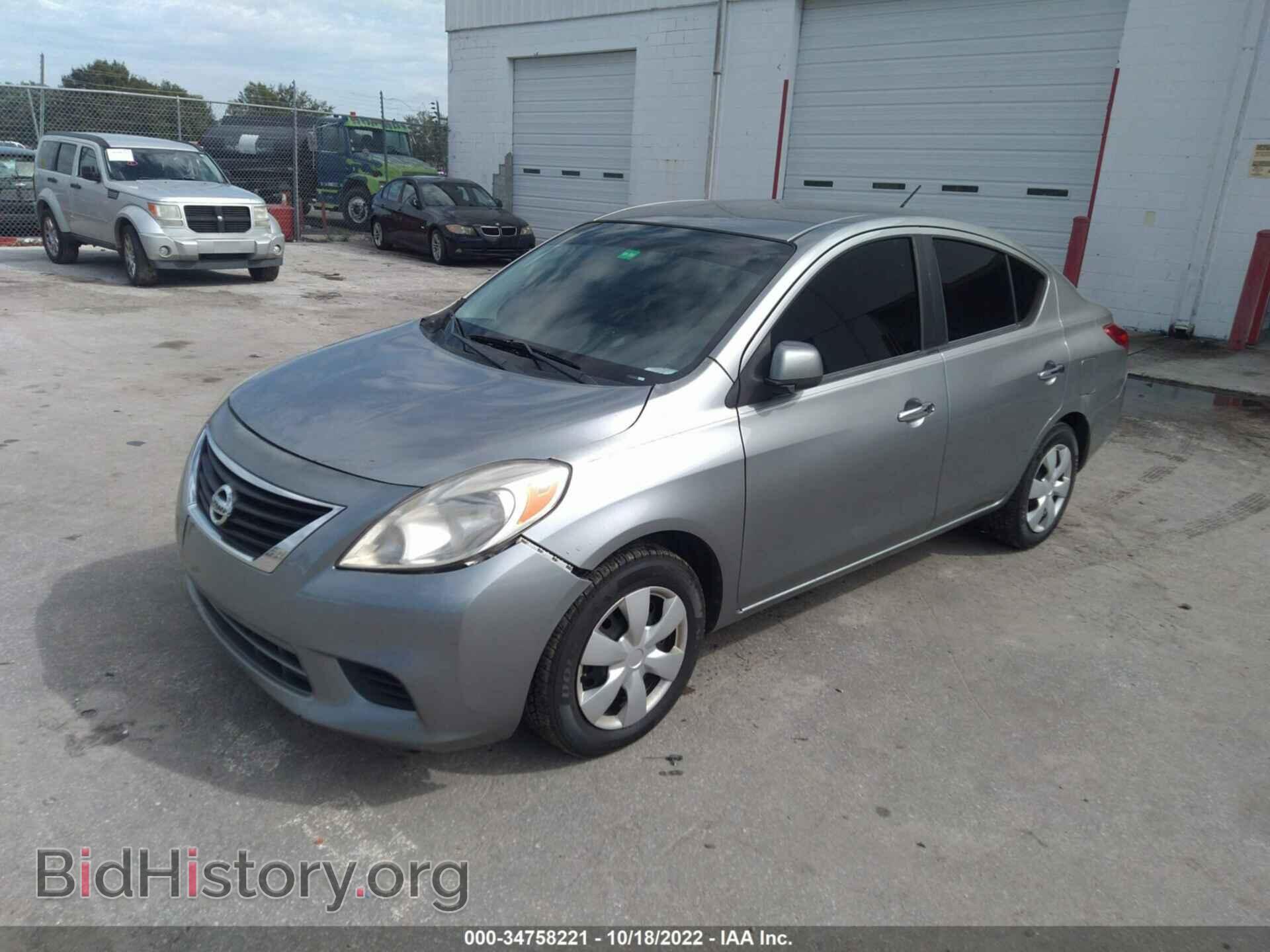 2012 NISSAN VERSA - VIN: 3N1CN7AP7CL813946 - Фото 2