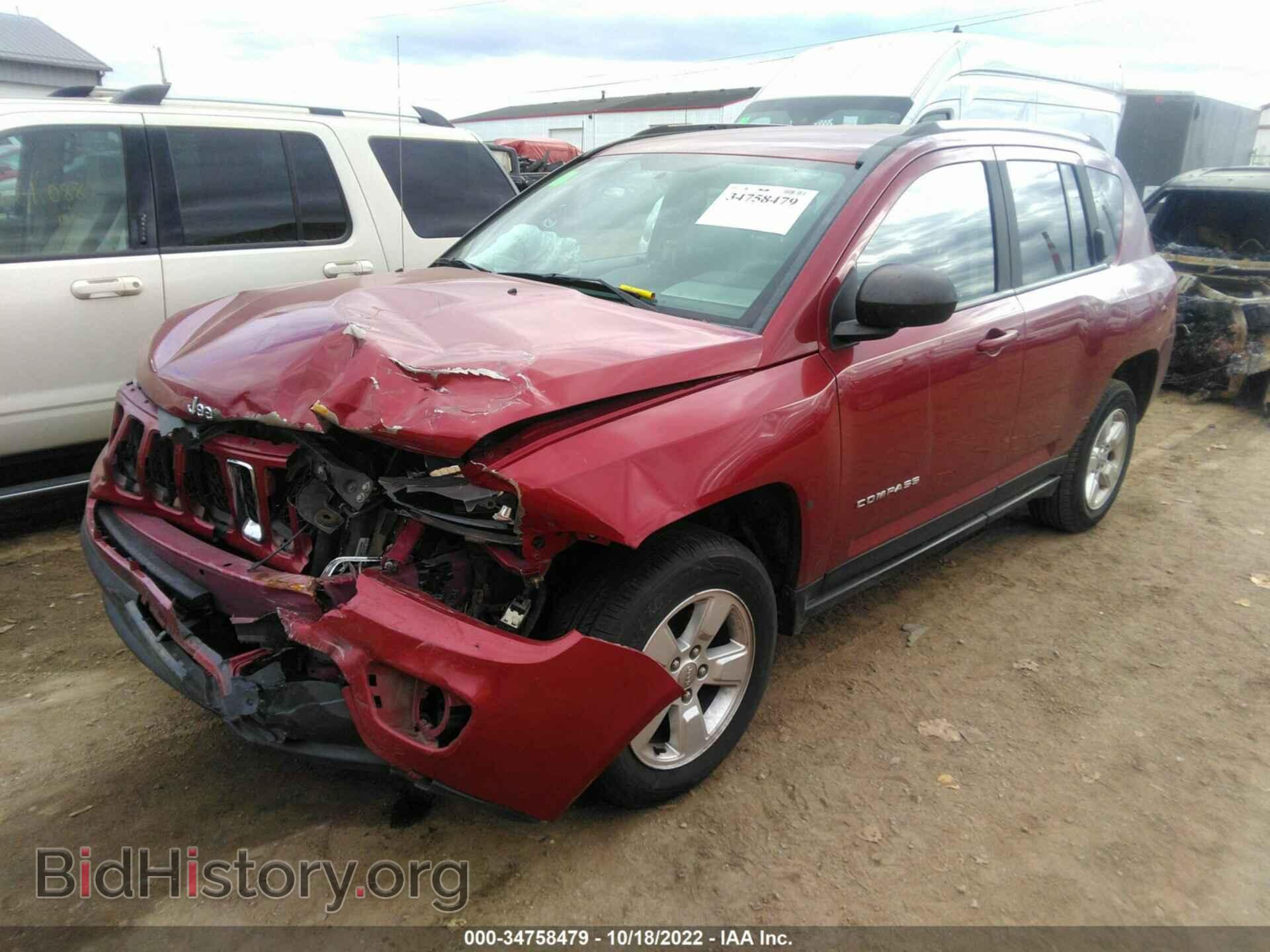 2014 JEEP COMPASS - VIN: 1C4NJCBA5ED746258 - Photo 2