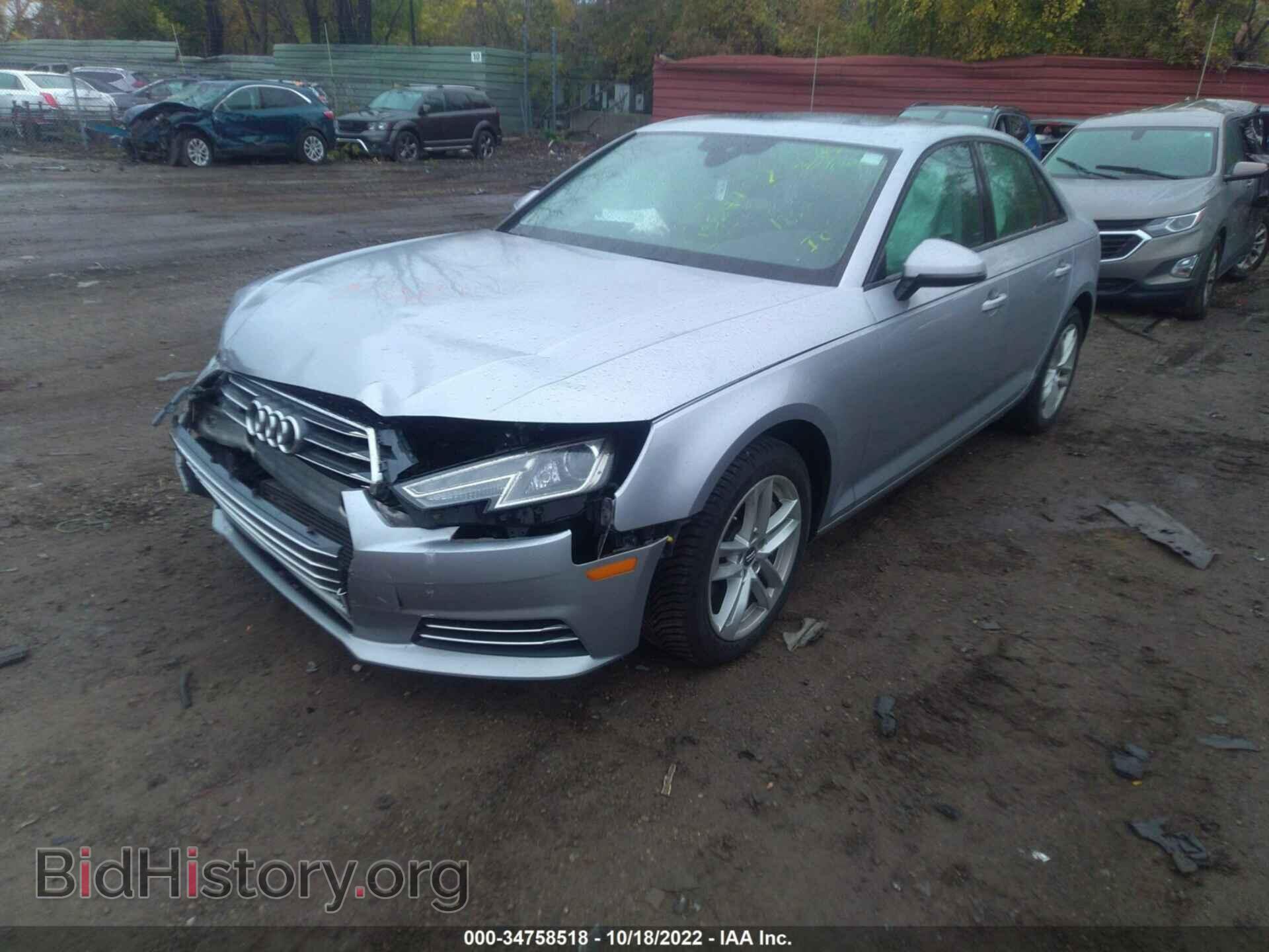 2017 AUDI A4 - VIN: WAUANAF44HN031267 - Photo 2