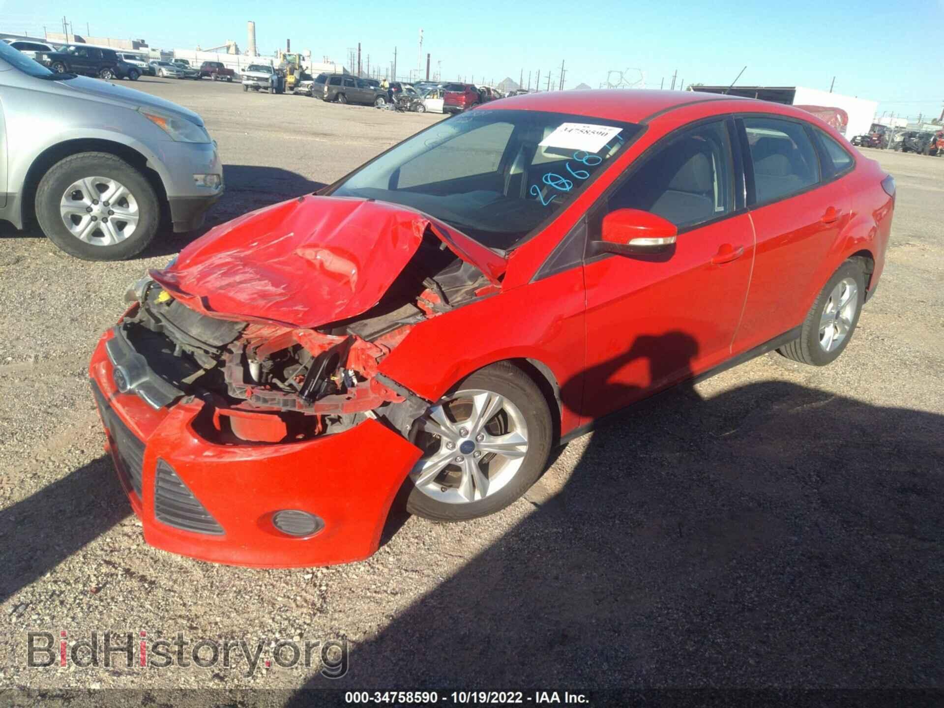 2013 FORD FOCUS - VIN: 1FADP3F27DL296877 - Фото 2