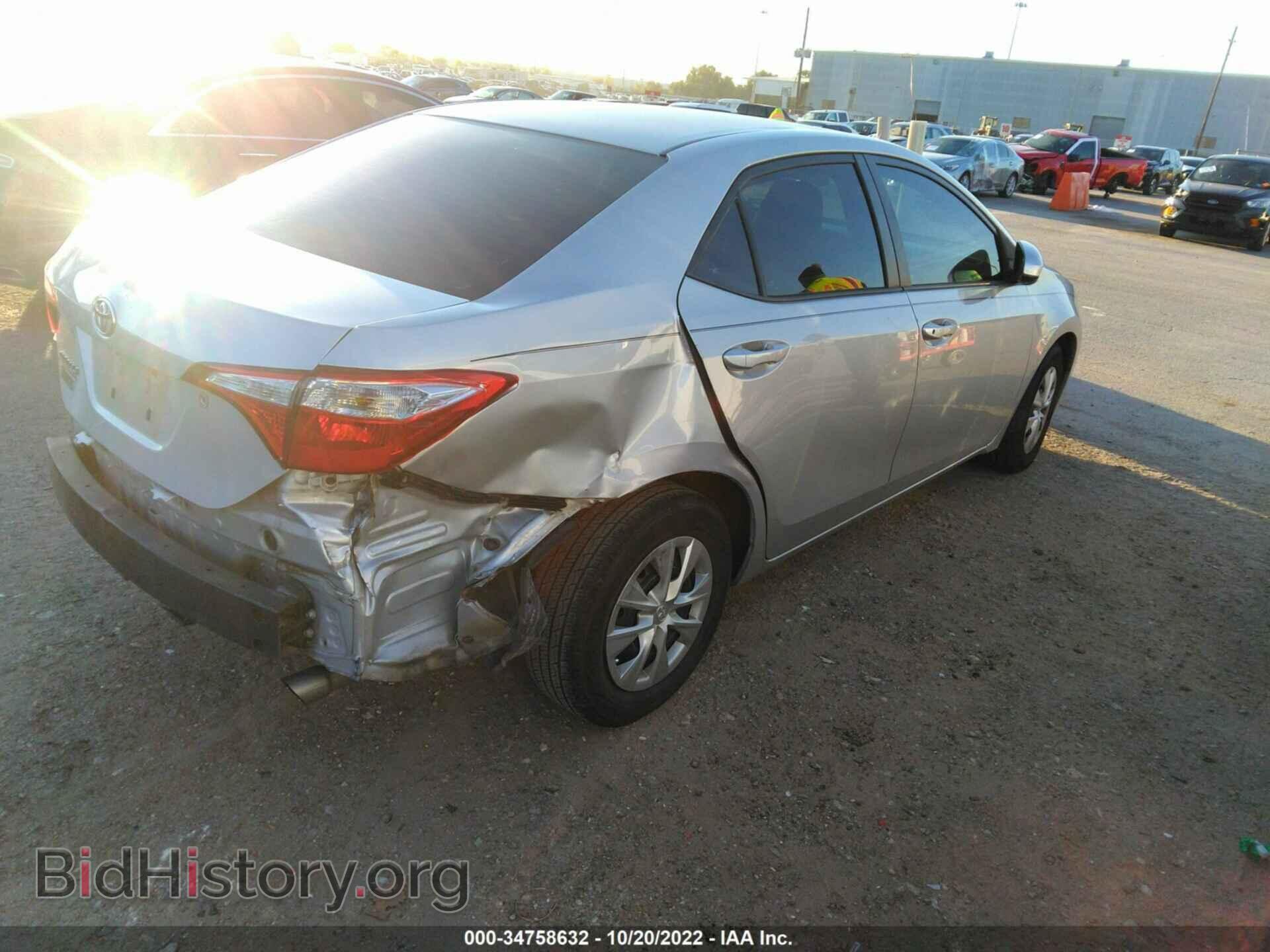 2015 TOYOTA COROLLA - VIN: 2T1BURHEXFC360862 - Photo 4