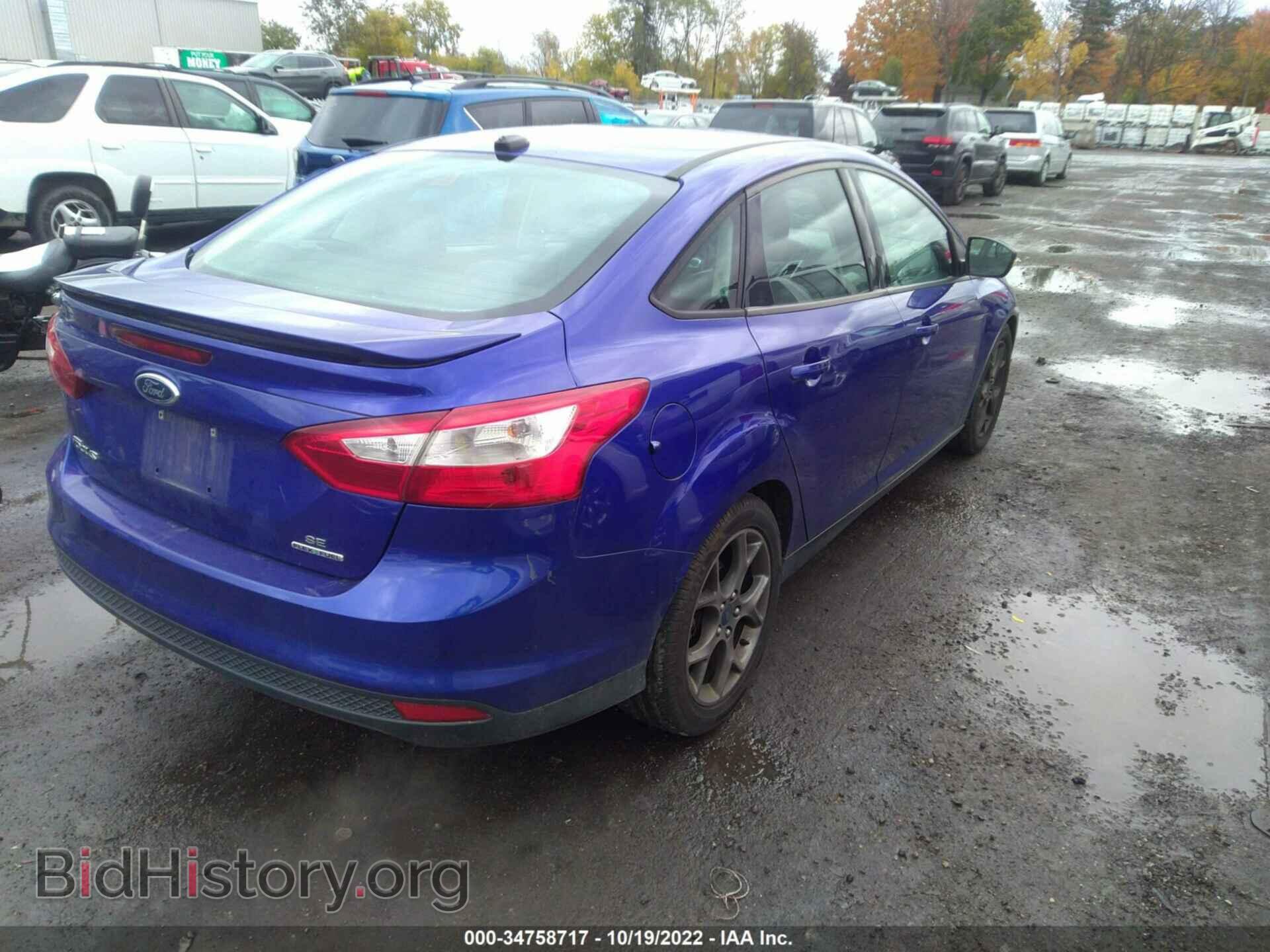 2013 FORD FOCUS - VIN: 1FADP3F24DL302165 - Фото 4