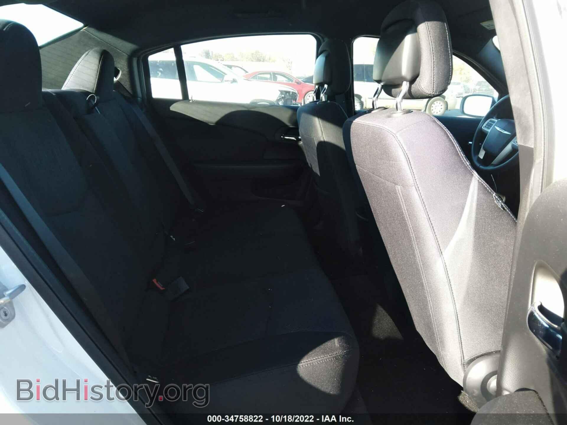 2013 CHRYSLER 200 - VIN: 1C3CCBBG7DN711167 - Фото 8