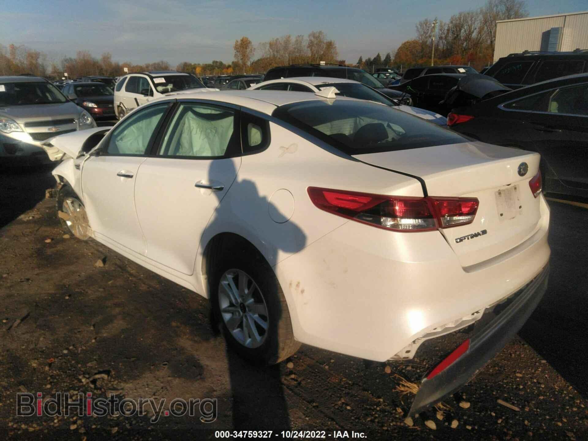 2016 KIA OPTIMA - VIN: KNAGT4L33G5103619 - Фото 3