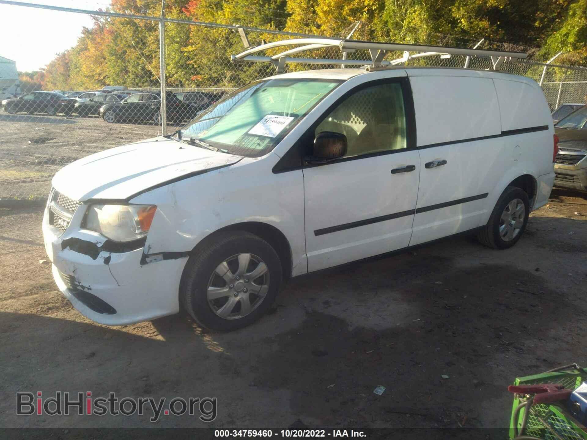 2013 RAM CARGO VAN - VIN: 2C4JRGAG6DR813112 - Фото 2