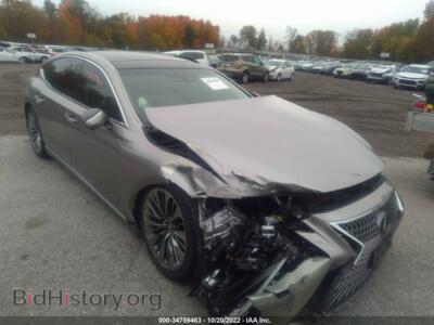 2018 Lexus LS LS 500, gray — VIN JTHB5LFF7J5001723, IAAI