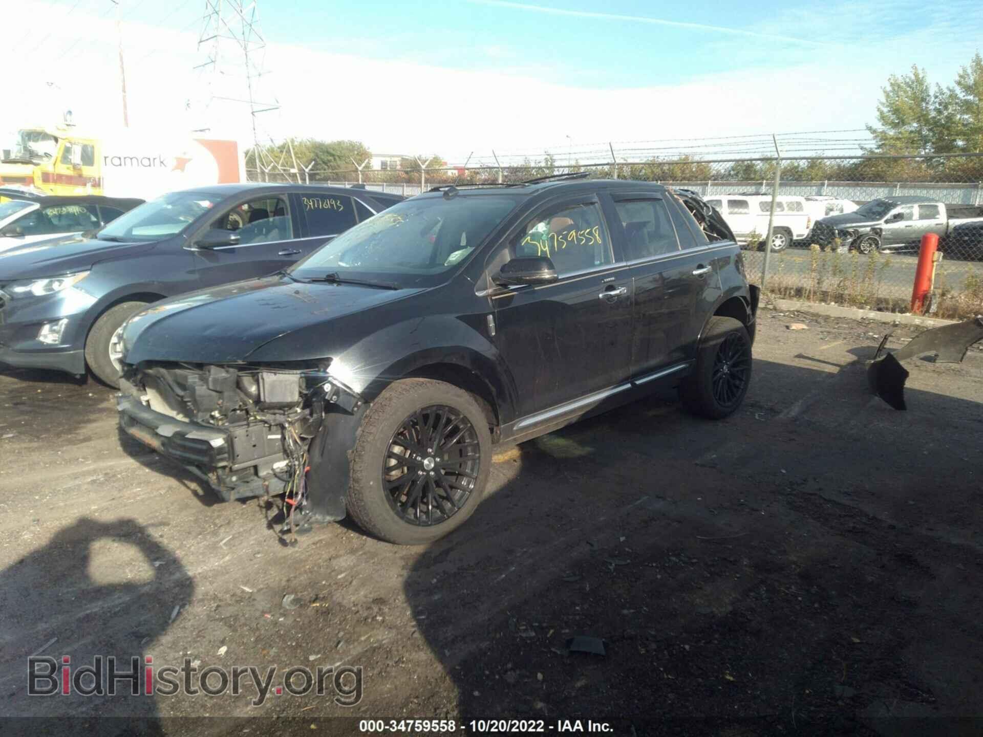 2012 LINCOLN MKX - VIN: 2LMDJ8JK4CBL16873 - Фото 2