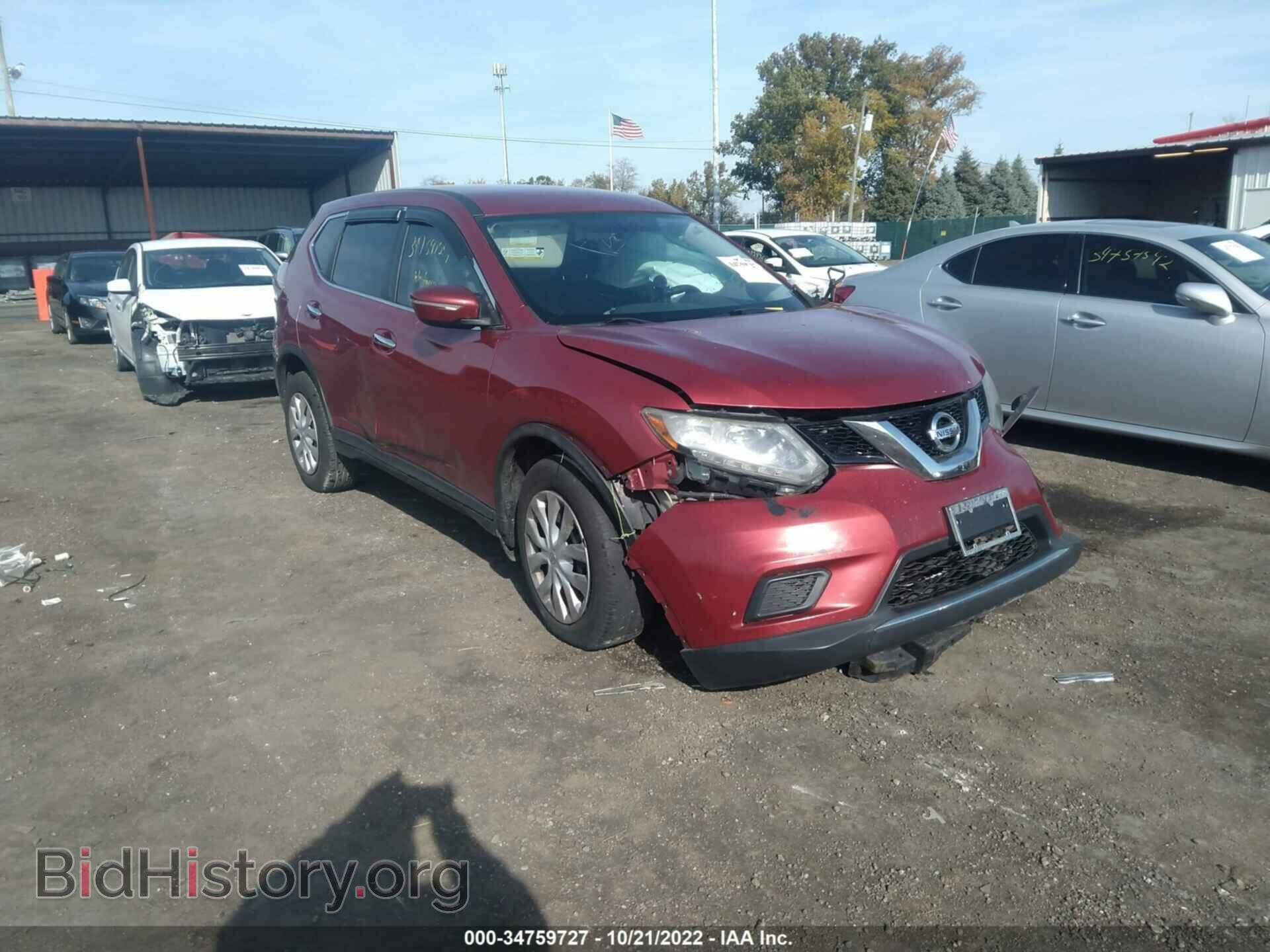 Фотография KNMAT2MT6FP503947 - NISSAN ROGUE 2015