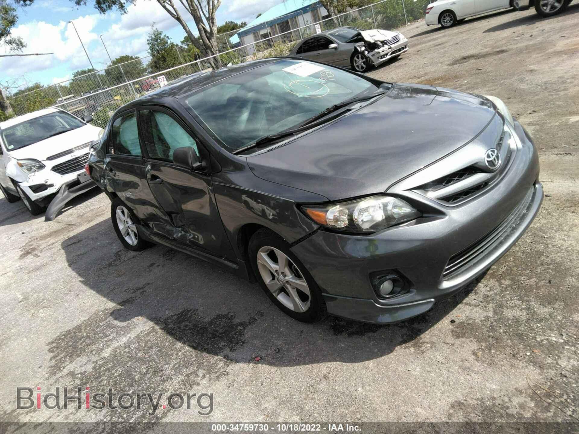 Photo 2T1BU4EEXBC718687 - TOYOTA COROLLA 2011