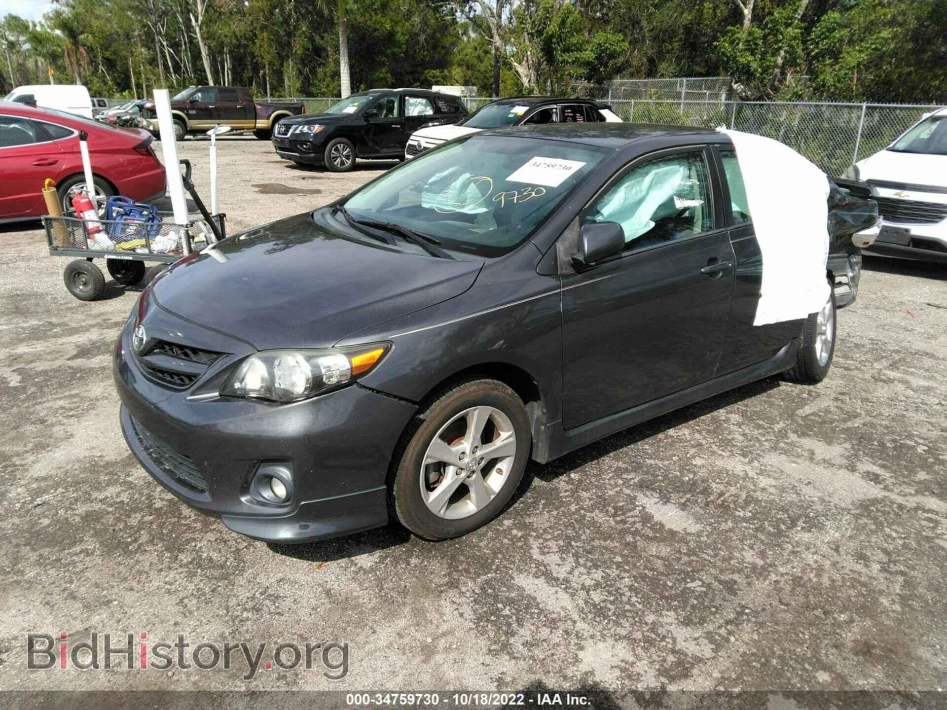 2011 TOYOTA COROLLA - VIN: 2T1BU4EEXBC718687 - Фото 2