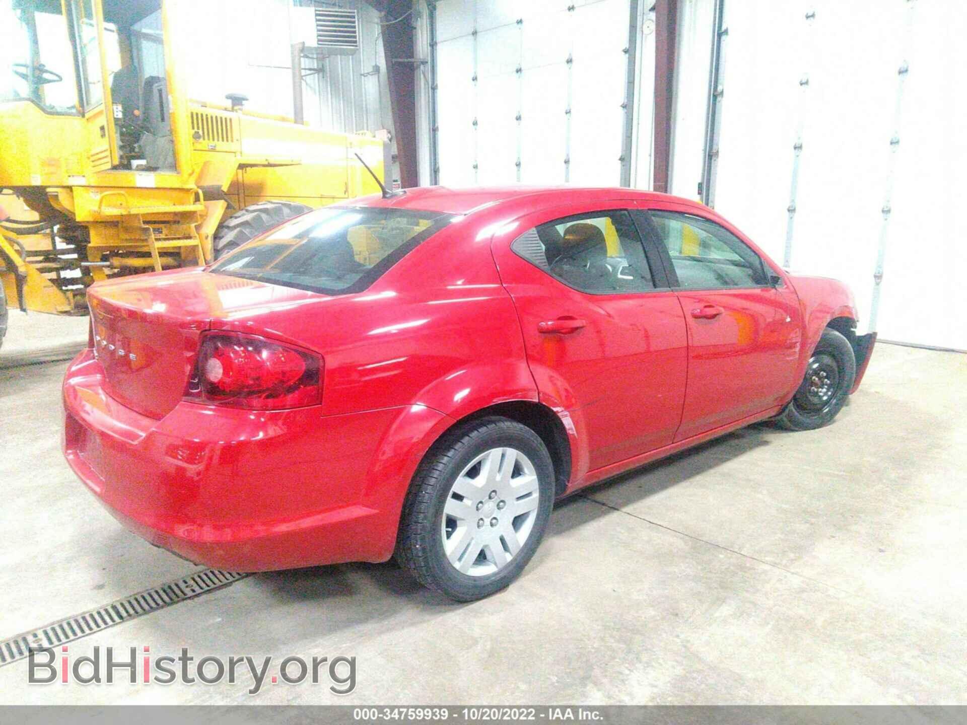 2013 DODGE AVENGER - VIN: 1C3CDZAB5DN684076 - Фото 4