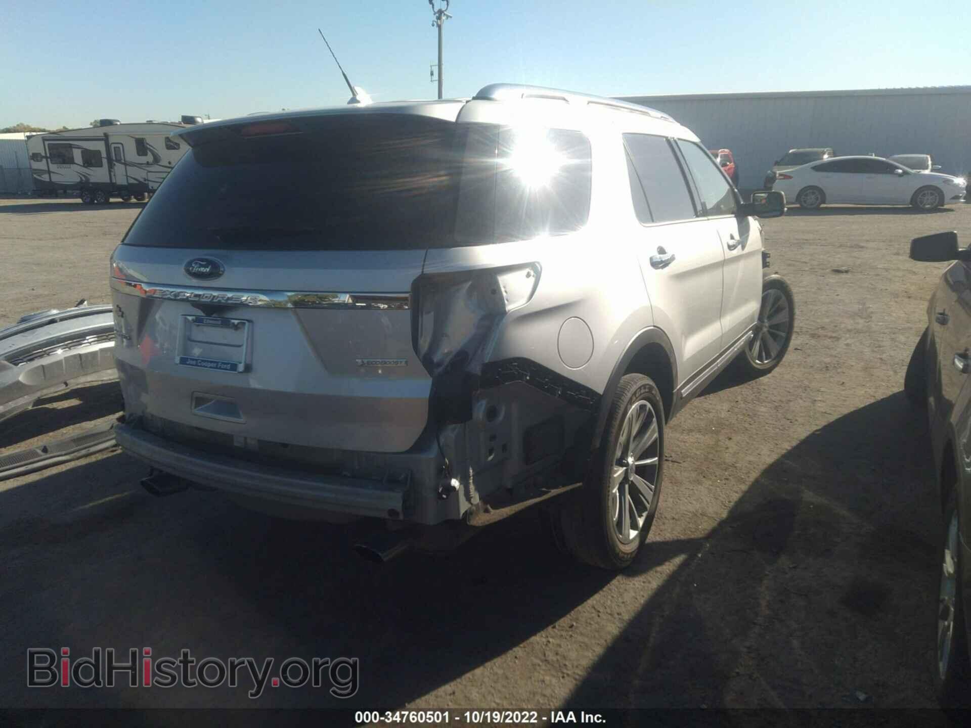 2018 FORD EXPLORER - VIN: 1FM5K7FH0JGB13215 - Photo 4